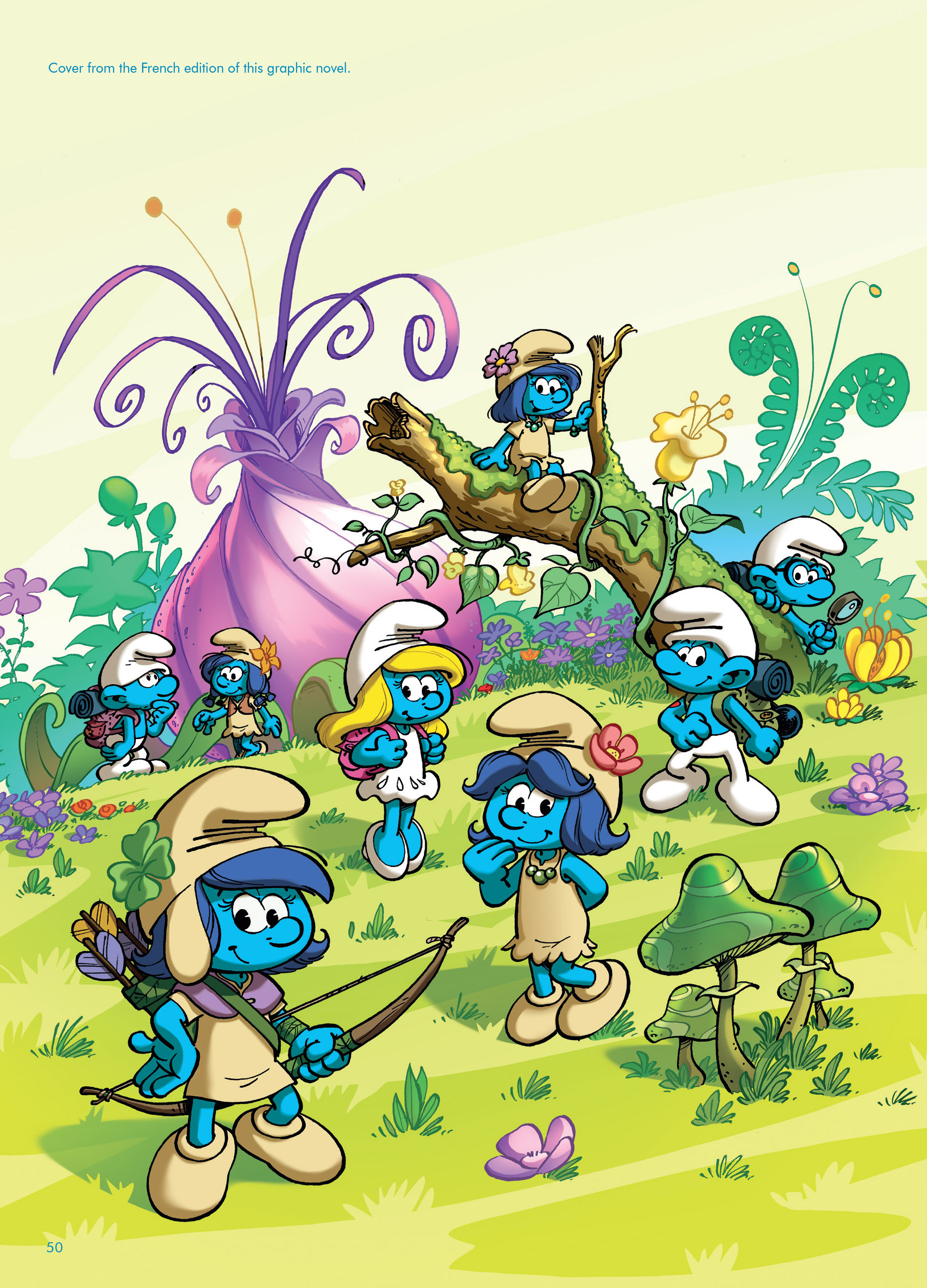 Read online Smurfs: The Village Behind The Wall comic -  Issue #1 - 50