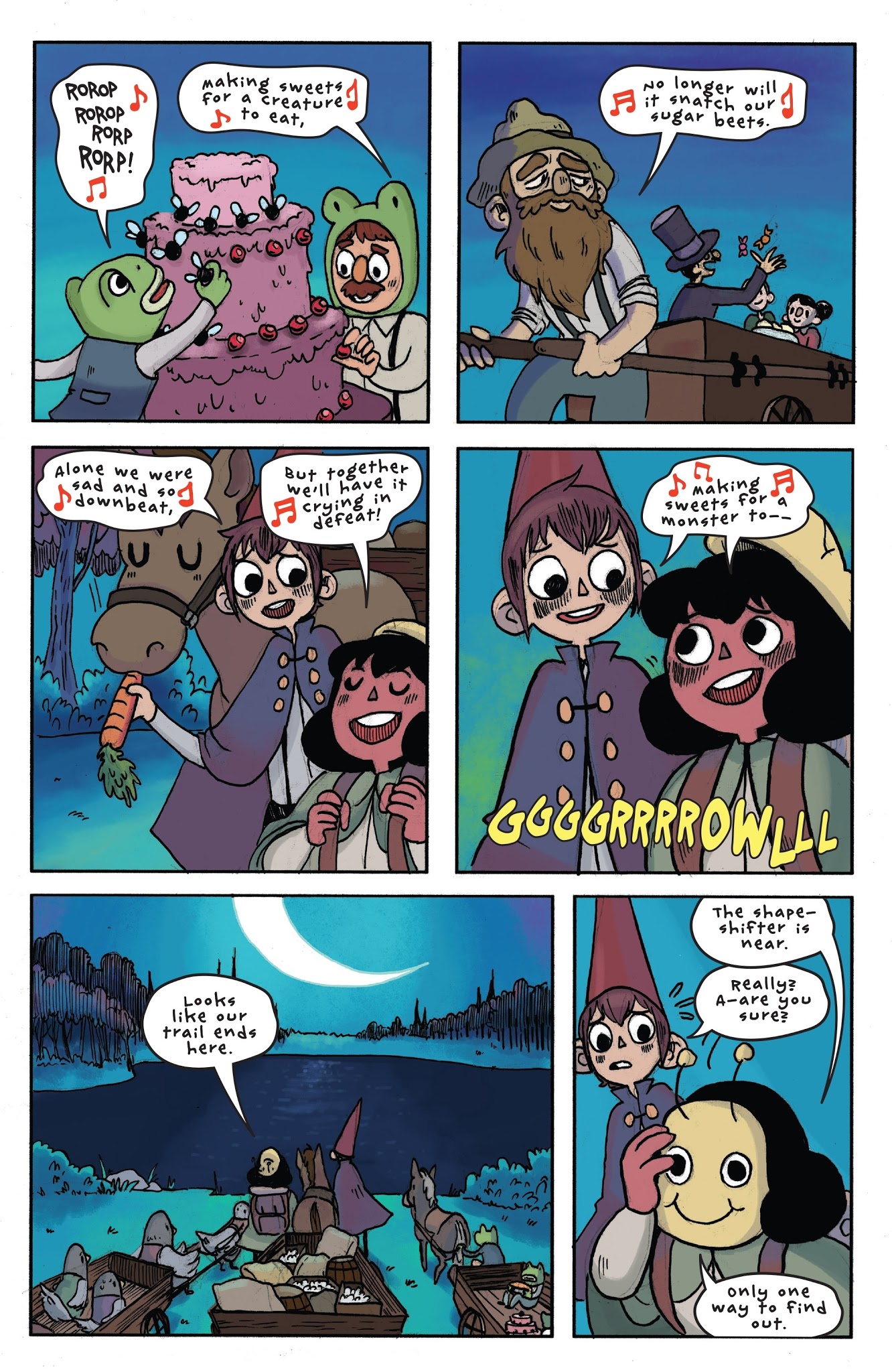 Read online Over the Garden Wall (2016) comic -  Issue #16 - 16