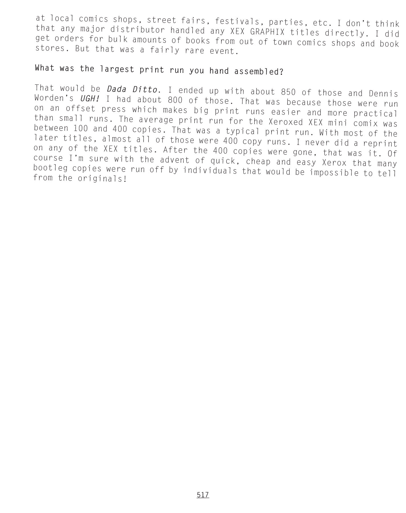 Read online NEWAVE! The Underground Mini Comix of the 1980's comic -  Issue # TPB (Part 5) - 97