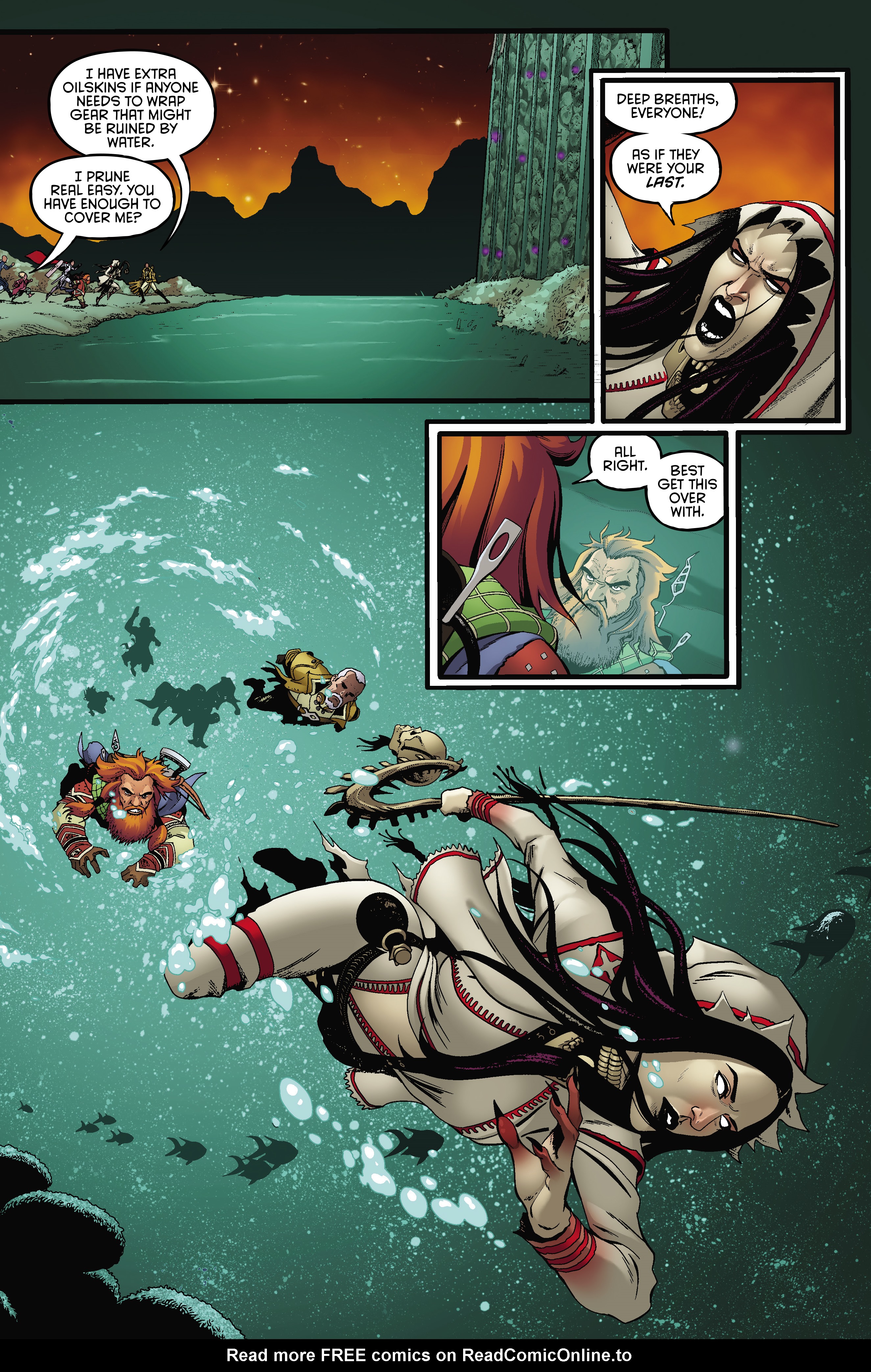 Read online Pathfinder: Wake the Dead comic -  Issue #4 - 9