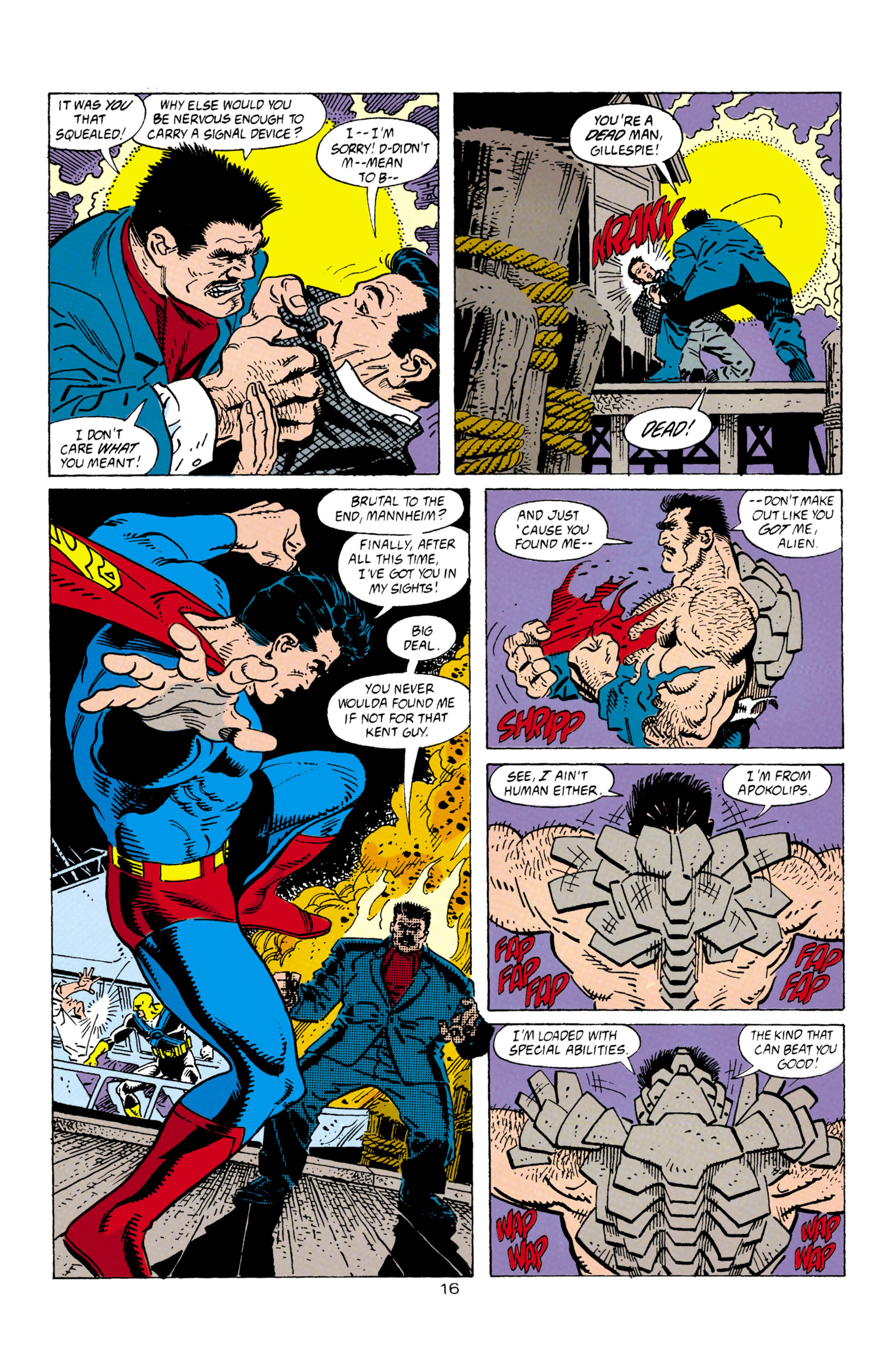 Read online Superman (1987) comic -  Issue #60 - 16