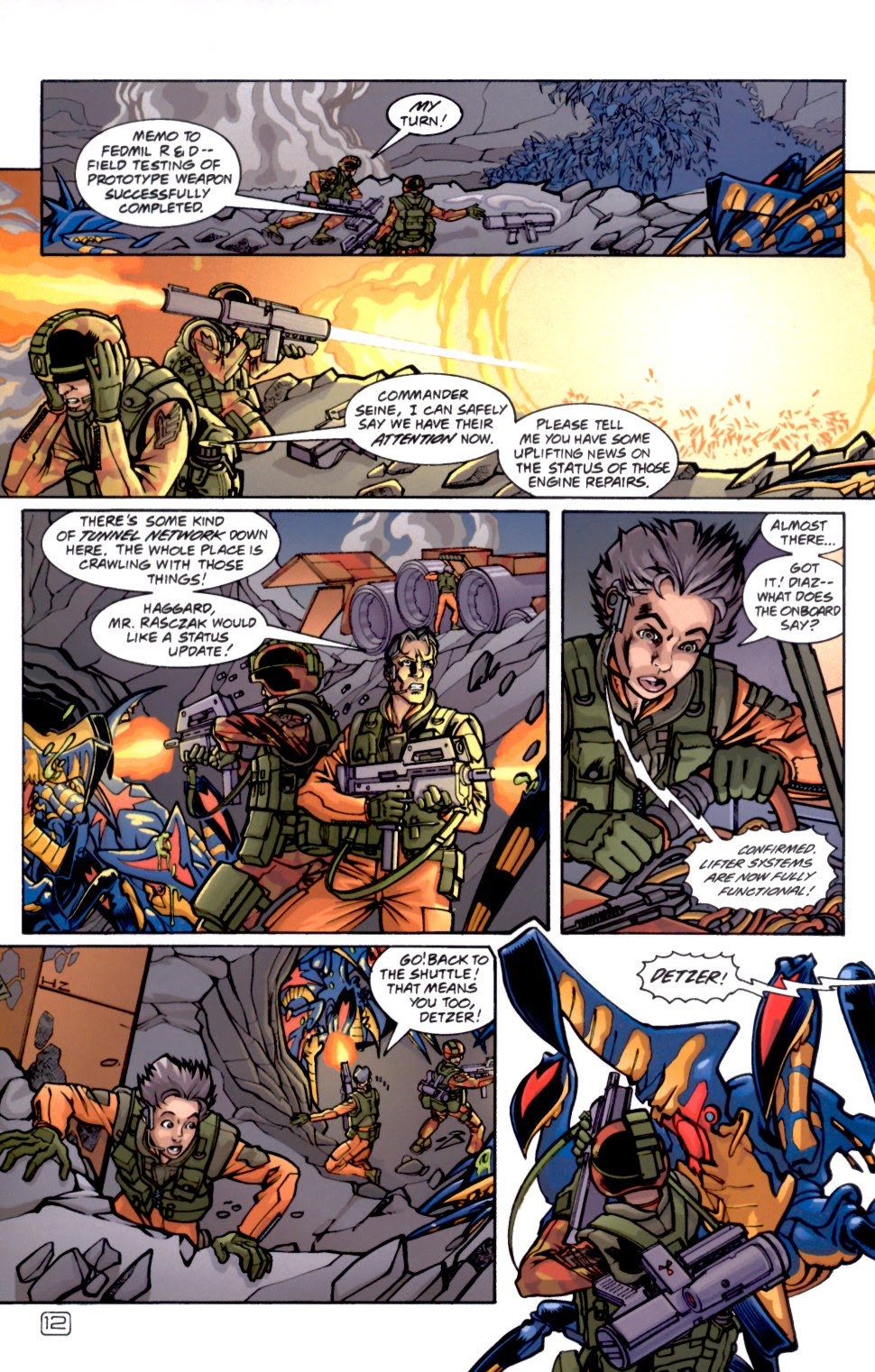 Read online Starship Troopers: Insect Touch comic -  Issue #3 - 13