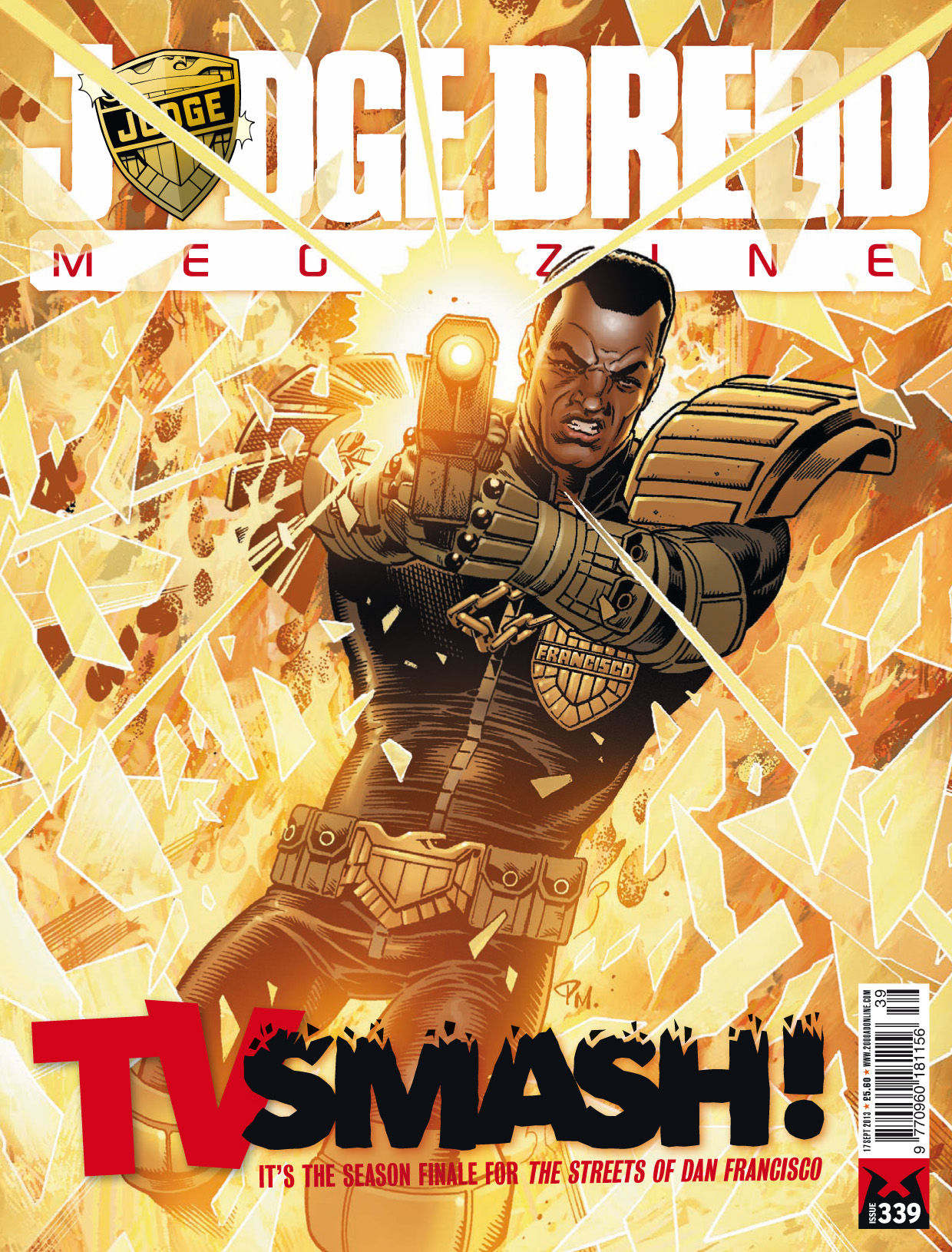 Read online Judge Dredd Megazine (Vol. 5) comic -  Issue #339 - 1