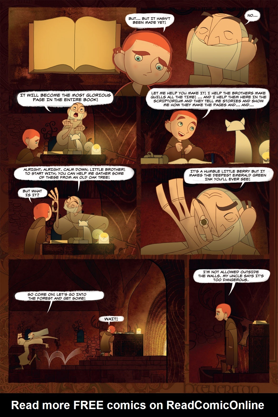 Read online The Secret Of Kells comic -  Issue # TPB - 32