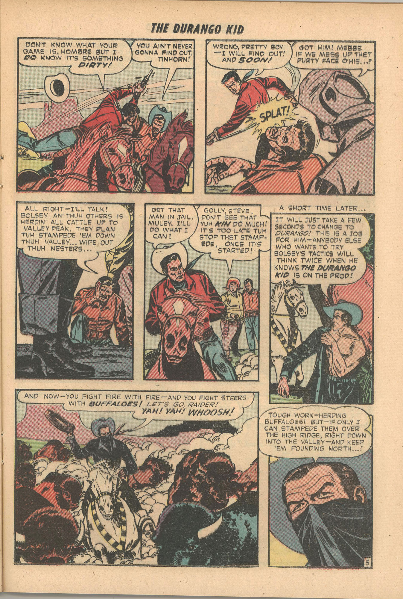 Read online Charles Starrett as The Durango Kid comic -  Issue #16 - 15
