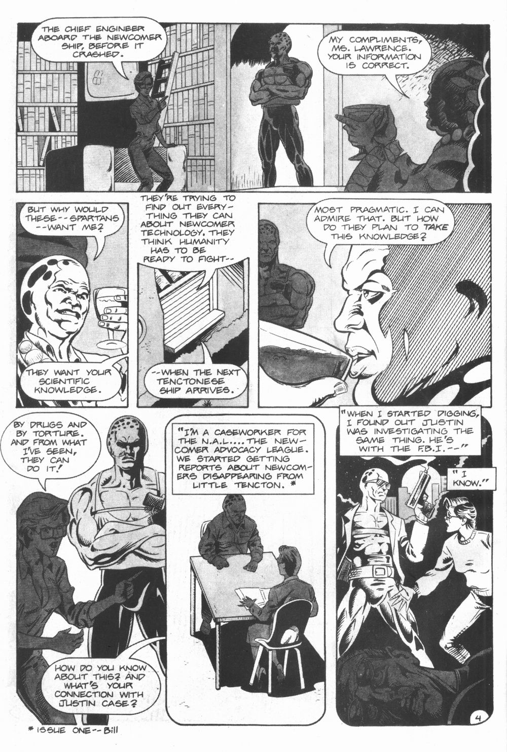 Read online Alien Nation: The Spartans comic -  Issue #4 - 6