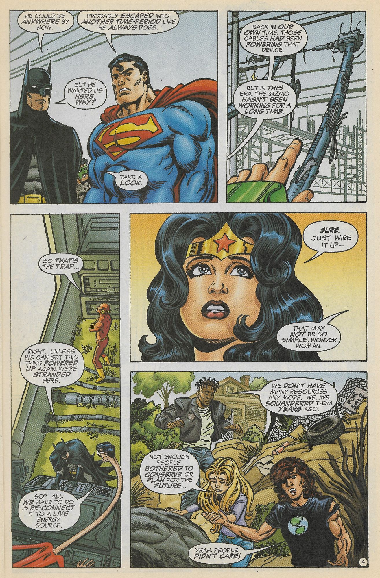 Read online Con Edison Presents JLA Starring Batman comic -  Issue # Full - 5