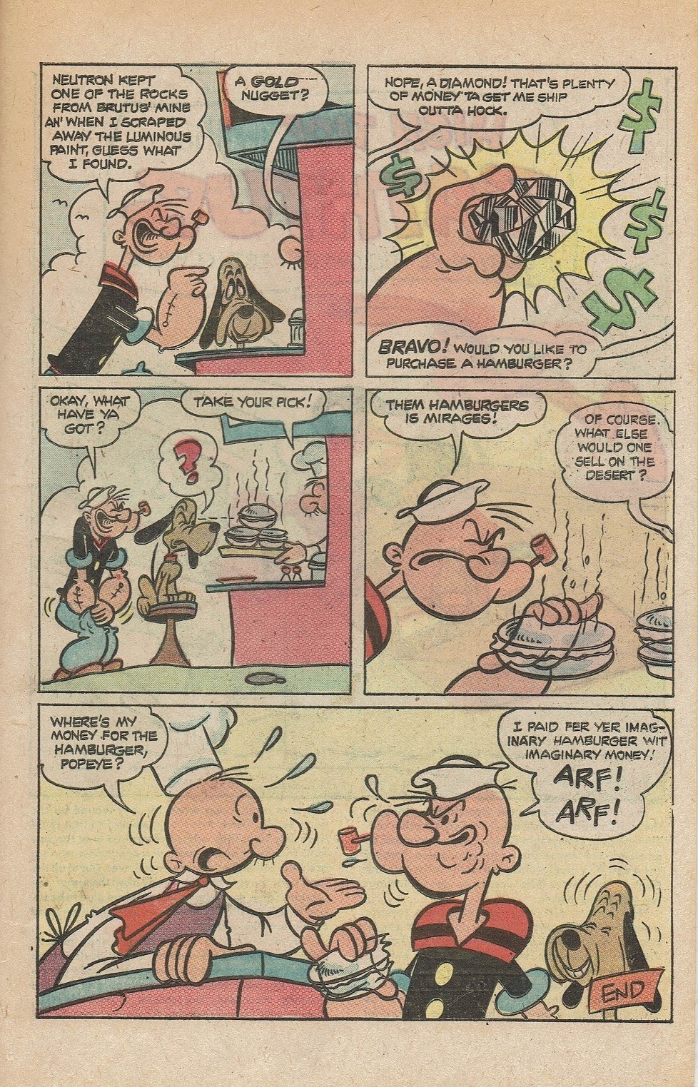 Read online Popeye (1948) comic -  Issue #128 - 25