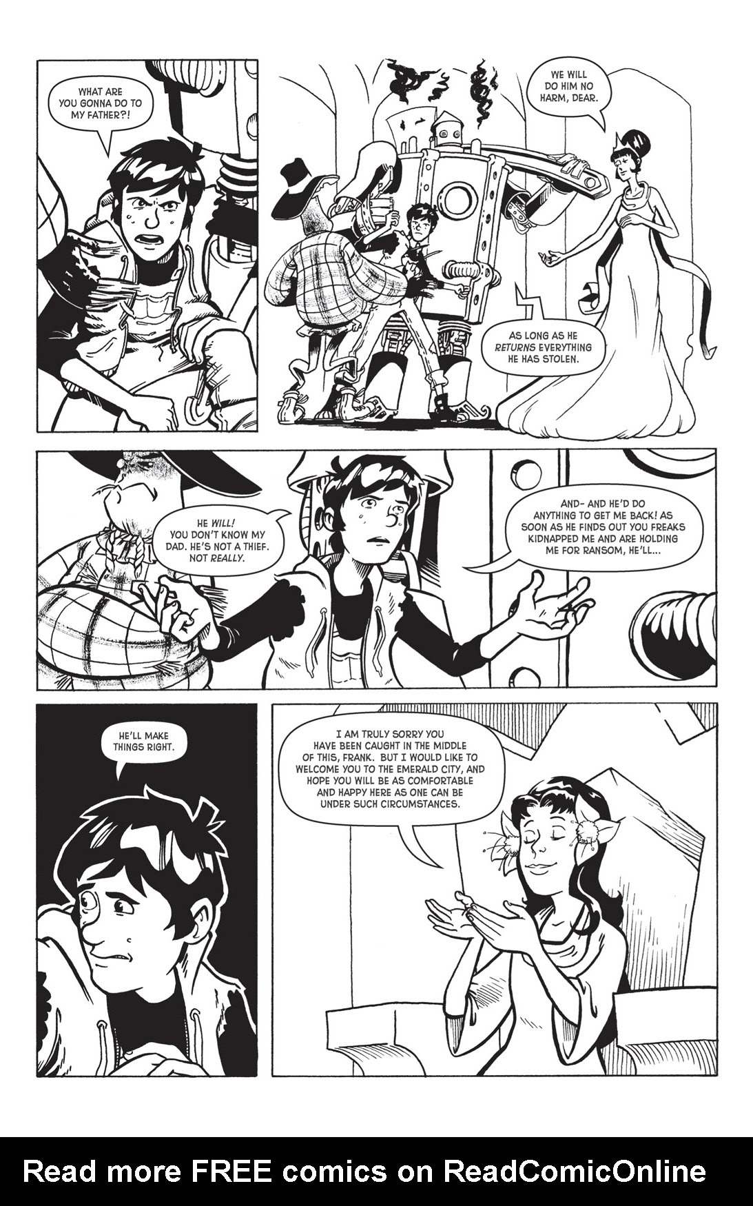 Read online Royal Historian of Oz comic -  Issue #3 - 6