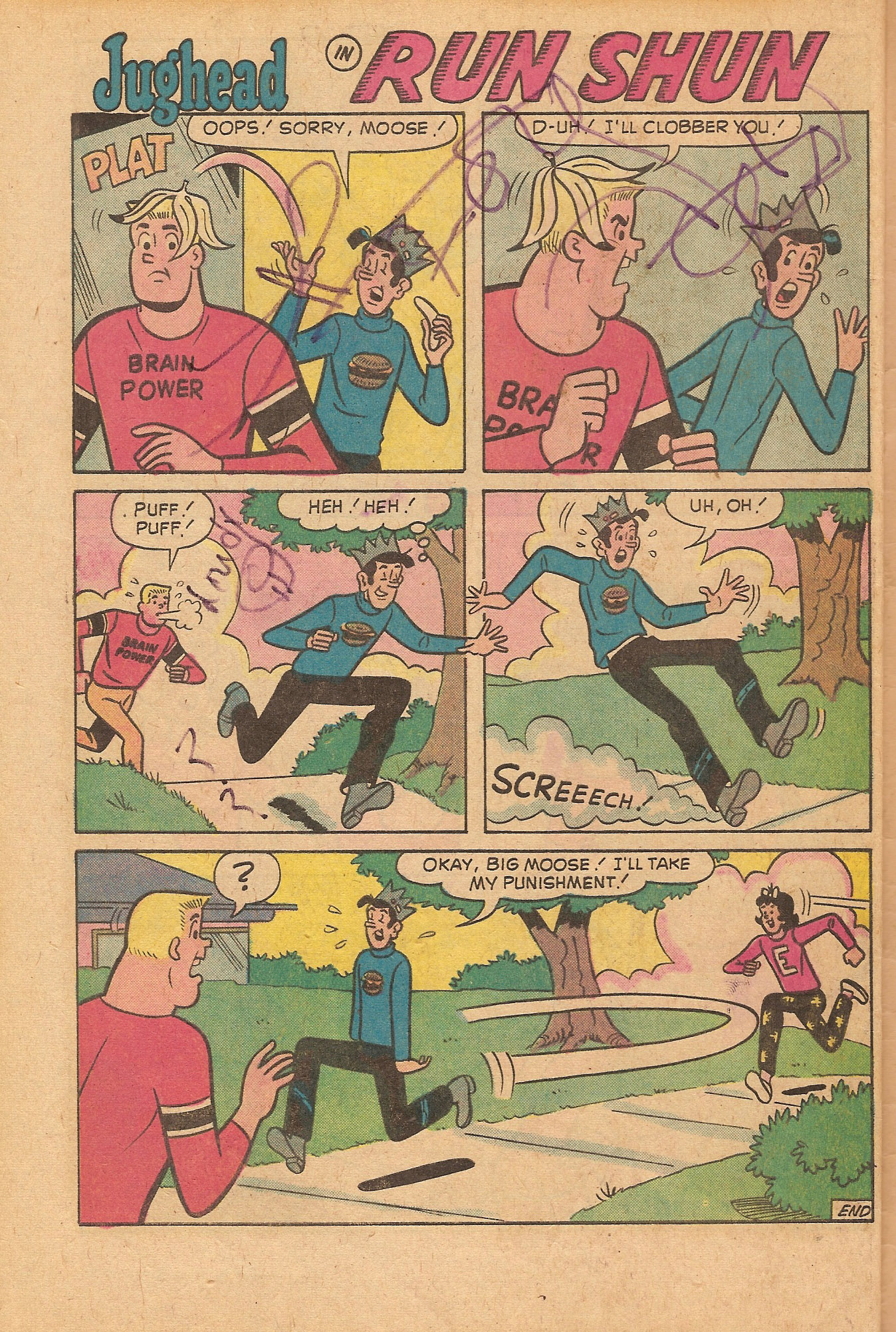 Read online Jughead's Jokes comic -  Issue #39 - 32