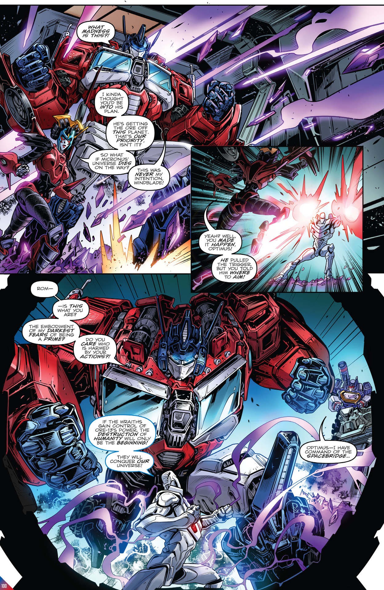 Read online Transformers: The IDW Collection Phase Three comic -  Issue # TPB 1 (Part 1) - 98