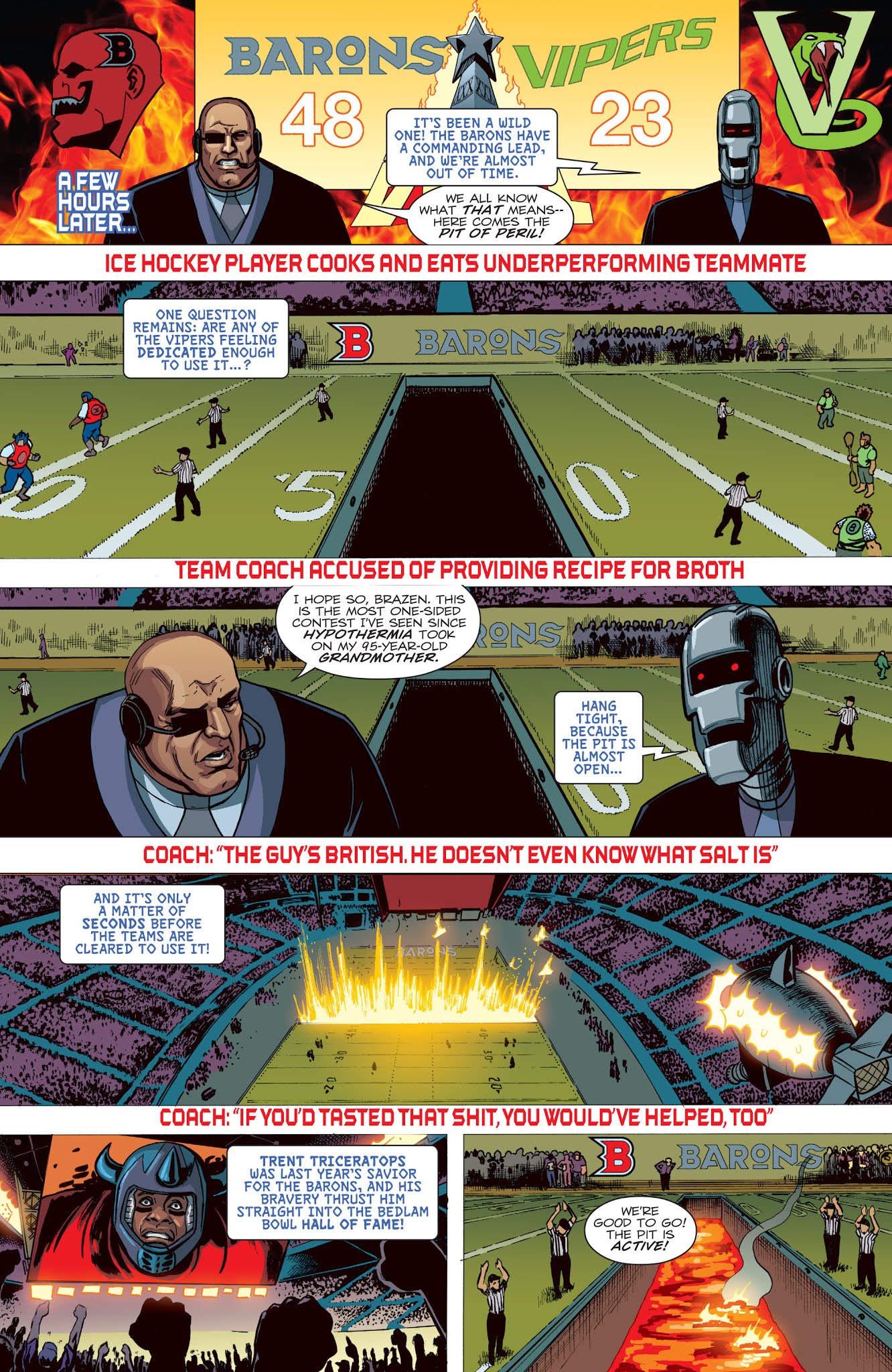 Read online Strange Sports Stories comic -  Issue #3 - 20