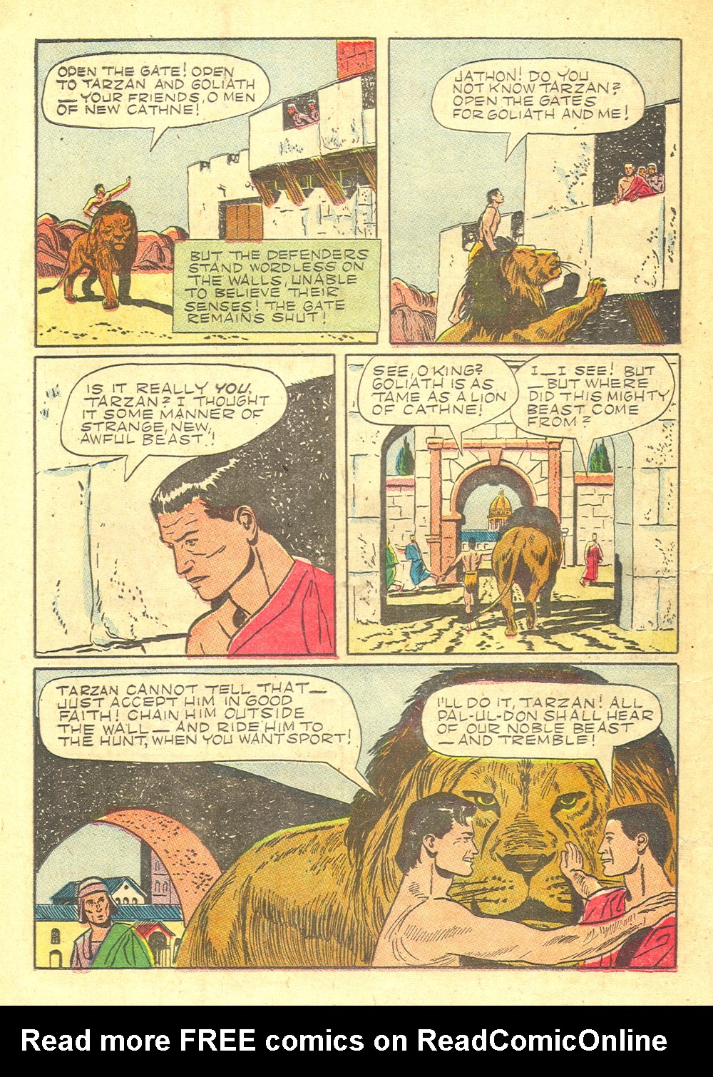 Read online Tarzan (1948) comic -  Issue #36 - 26