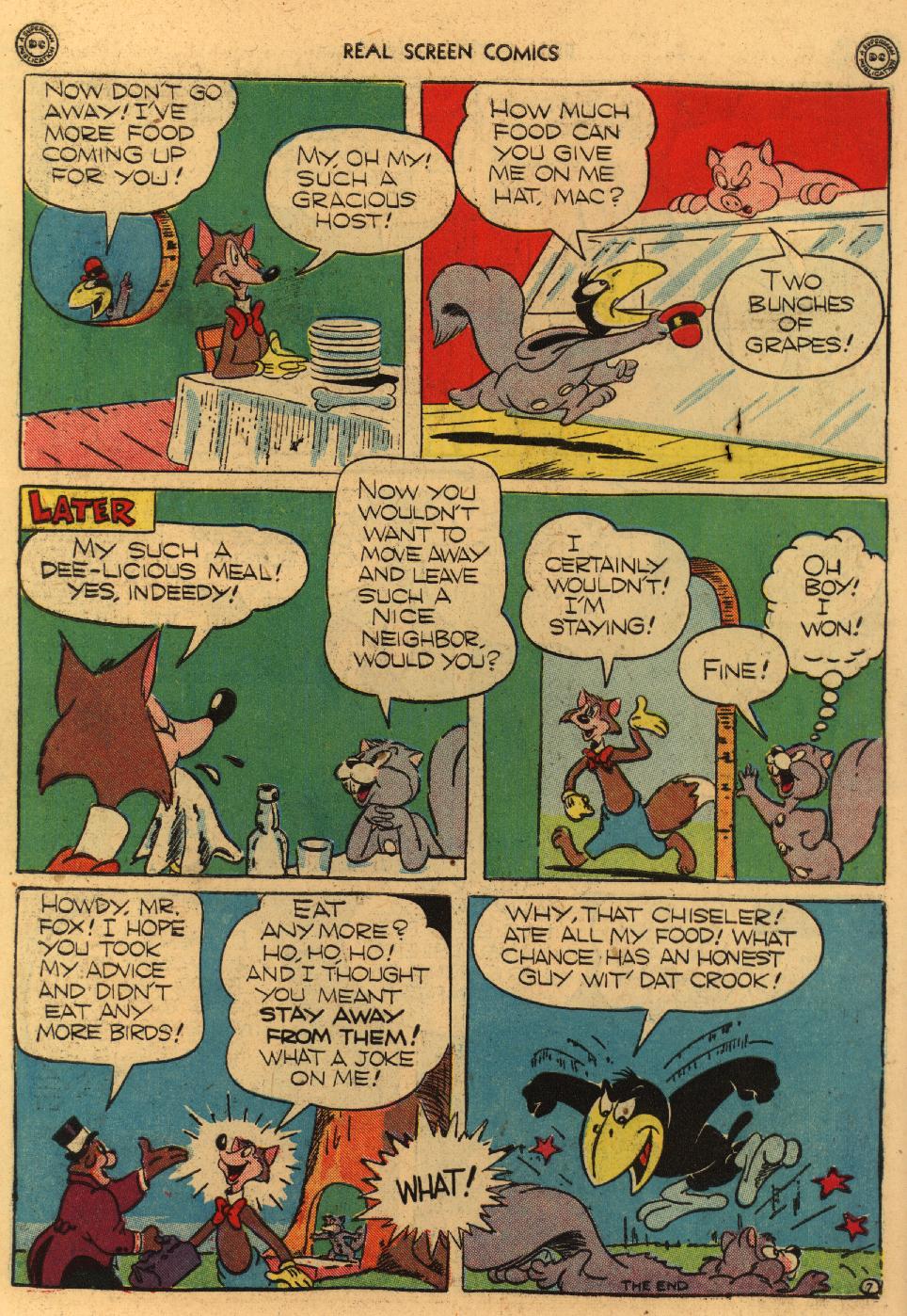 Read online Real Screen Comics comic -  Issue #10 - 50