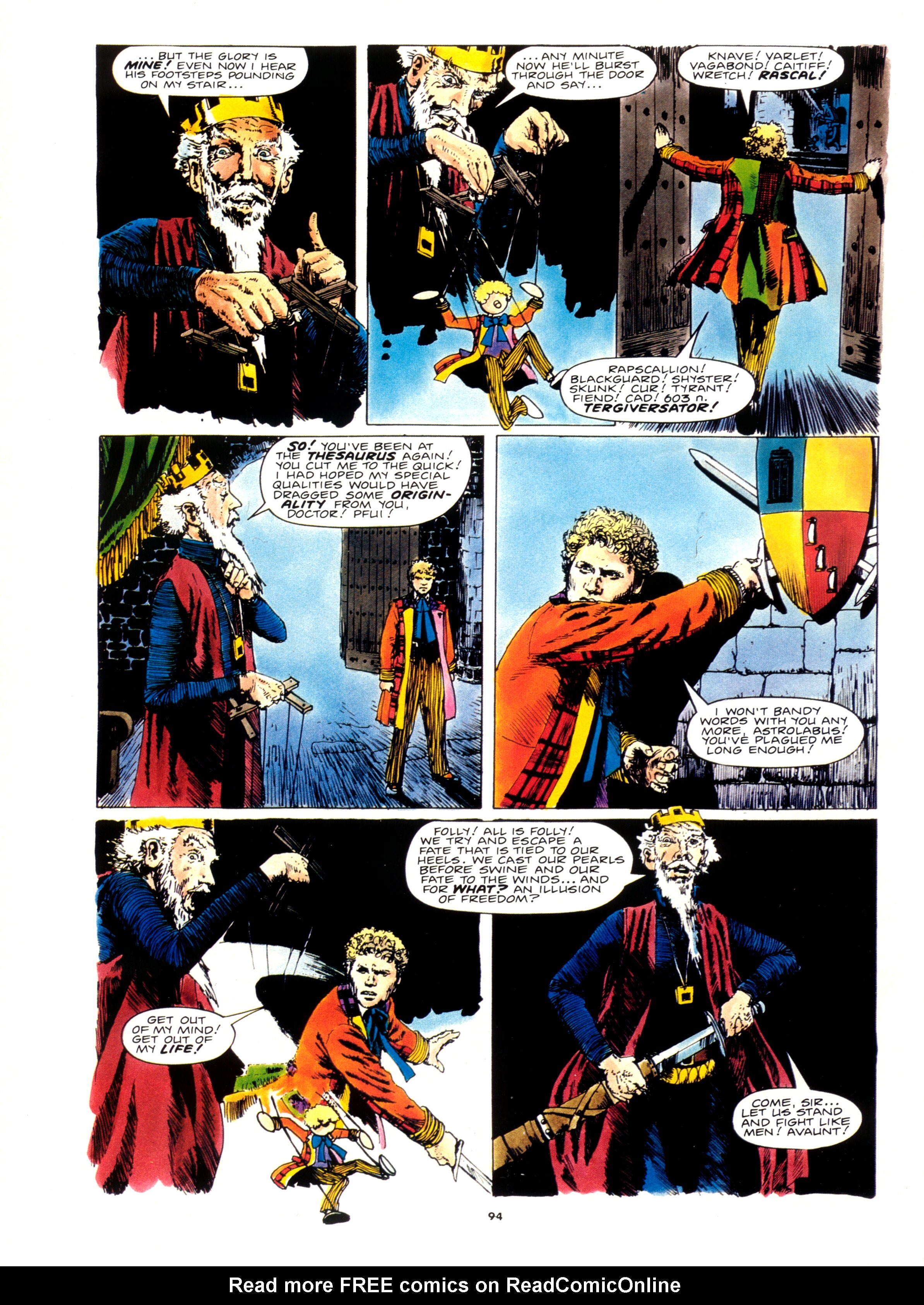 Read online Doctor Who Graphic Novel Voyager comic -  Issue # TPB - 93