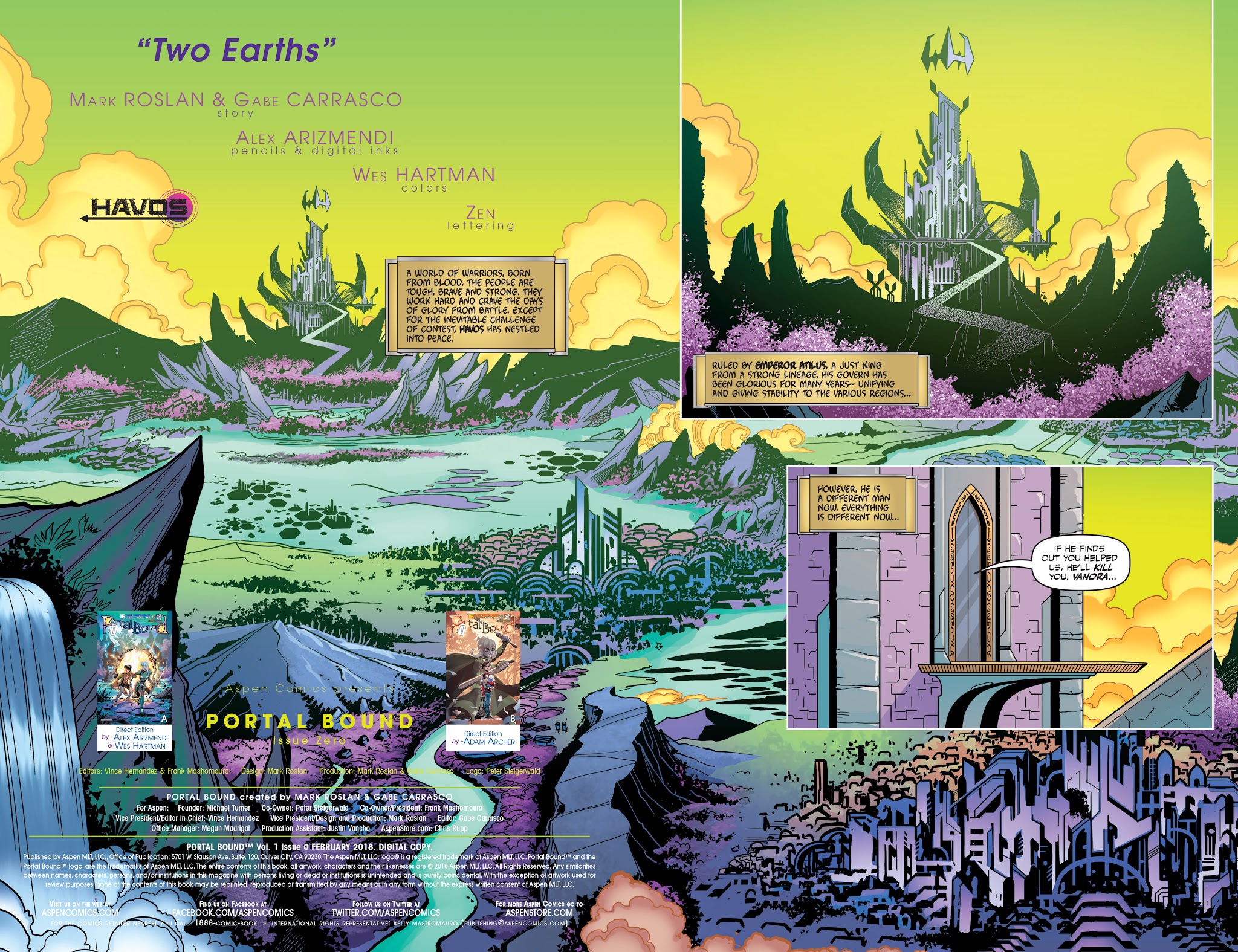 Read online Portal Bound comic -  Issue #0 - 3