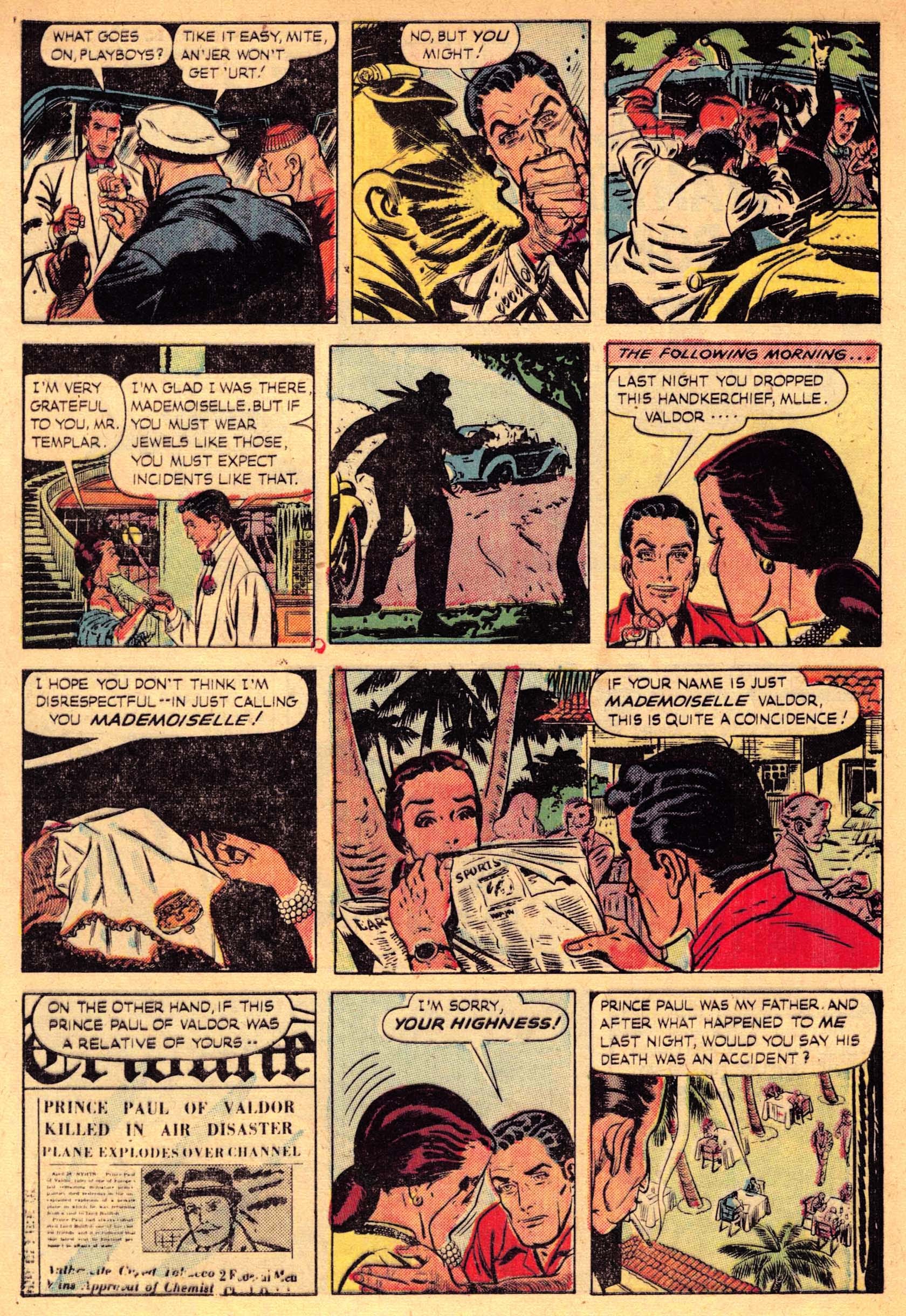 Read online The Saint (1947) comic -  Issue #11 - 4