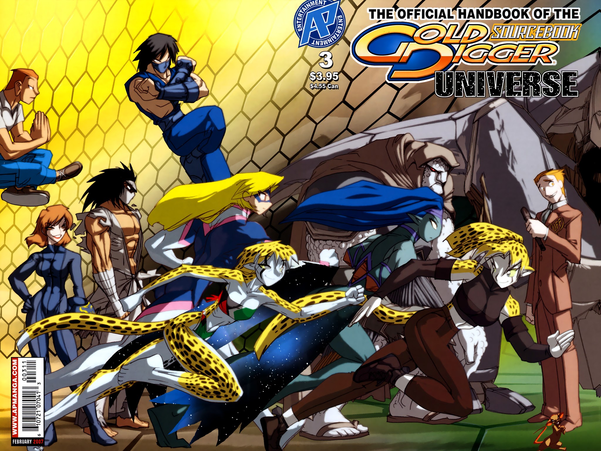 Read online Gold Digger Sourcebook: The Official Handbook of the GD Universe comic -  Issue #3 - 1