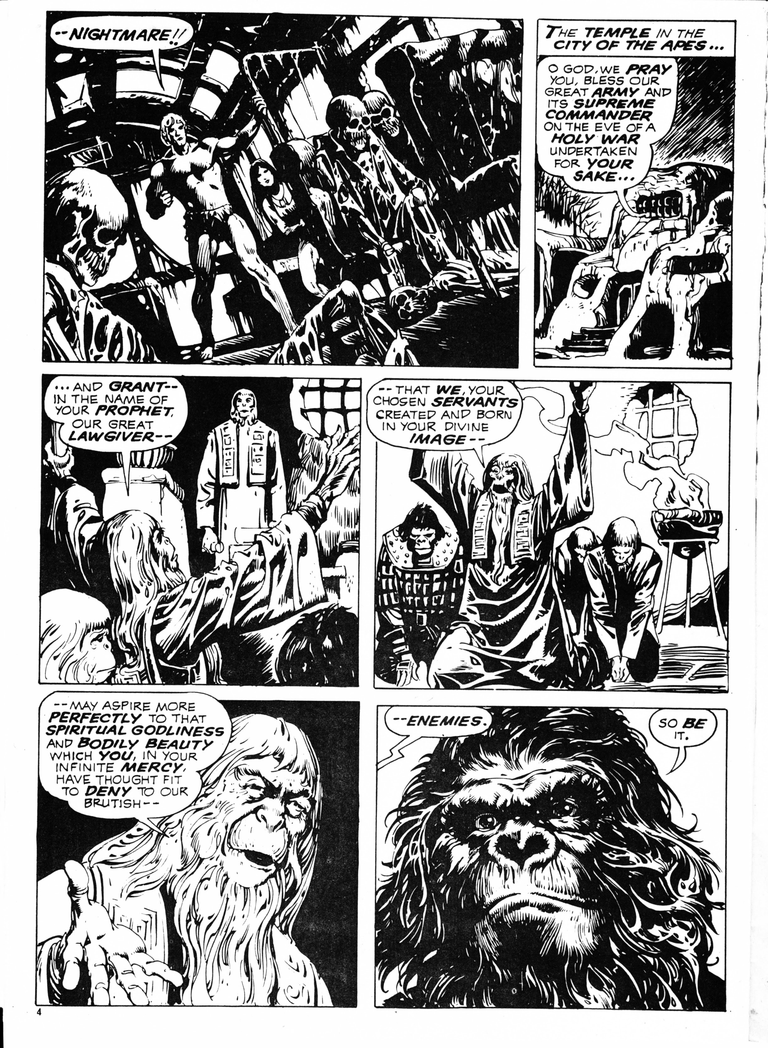 Read online Planet of the Apes (1974) comic -  Issue #39 - 4
