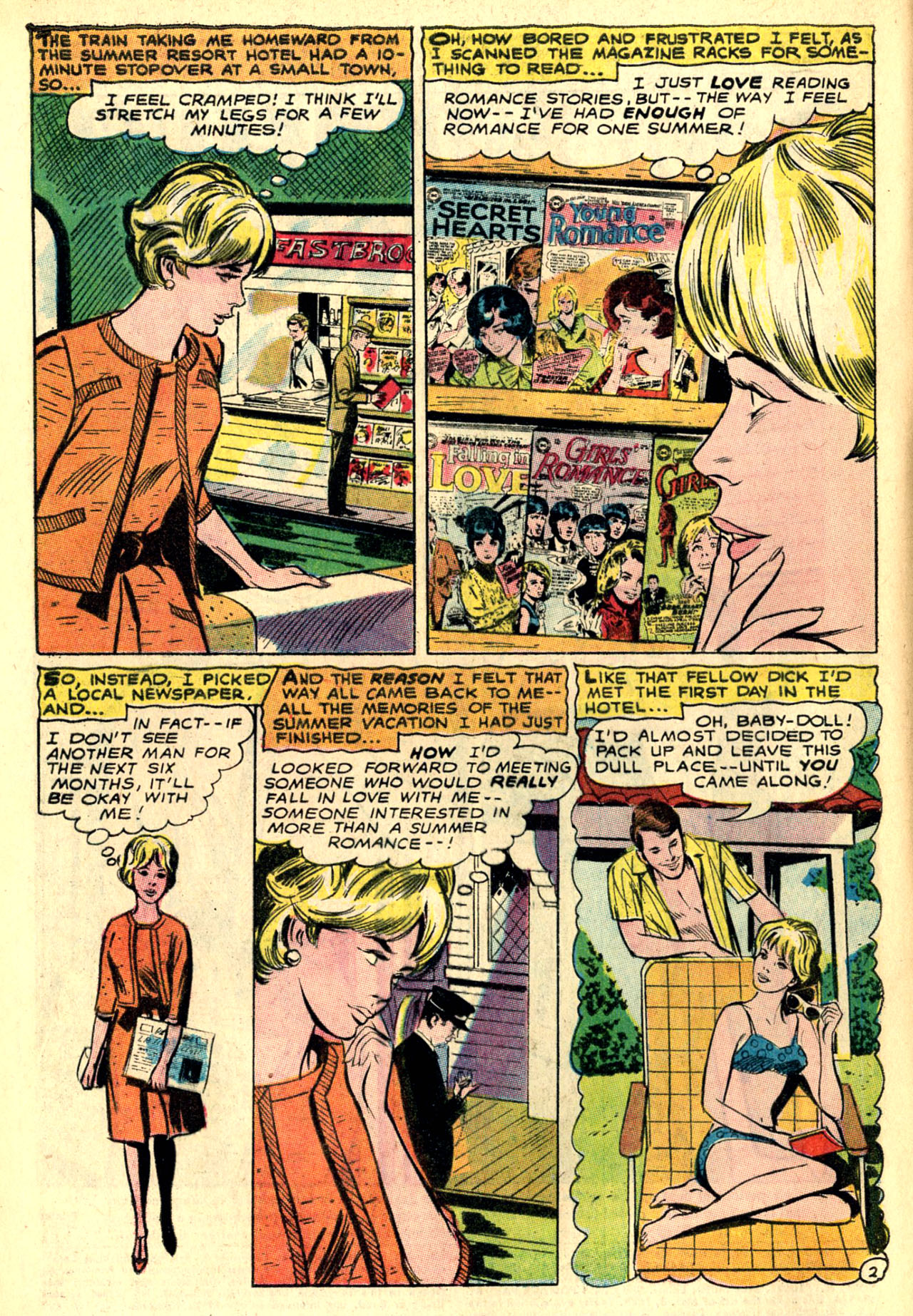 Read online Heart Throbs comic -  Issue #100 - 4