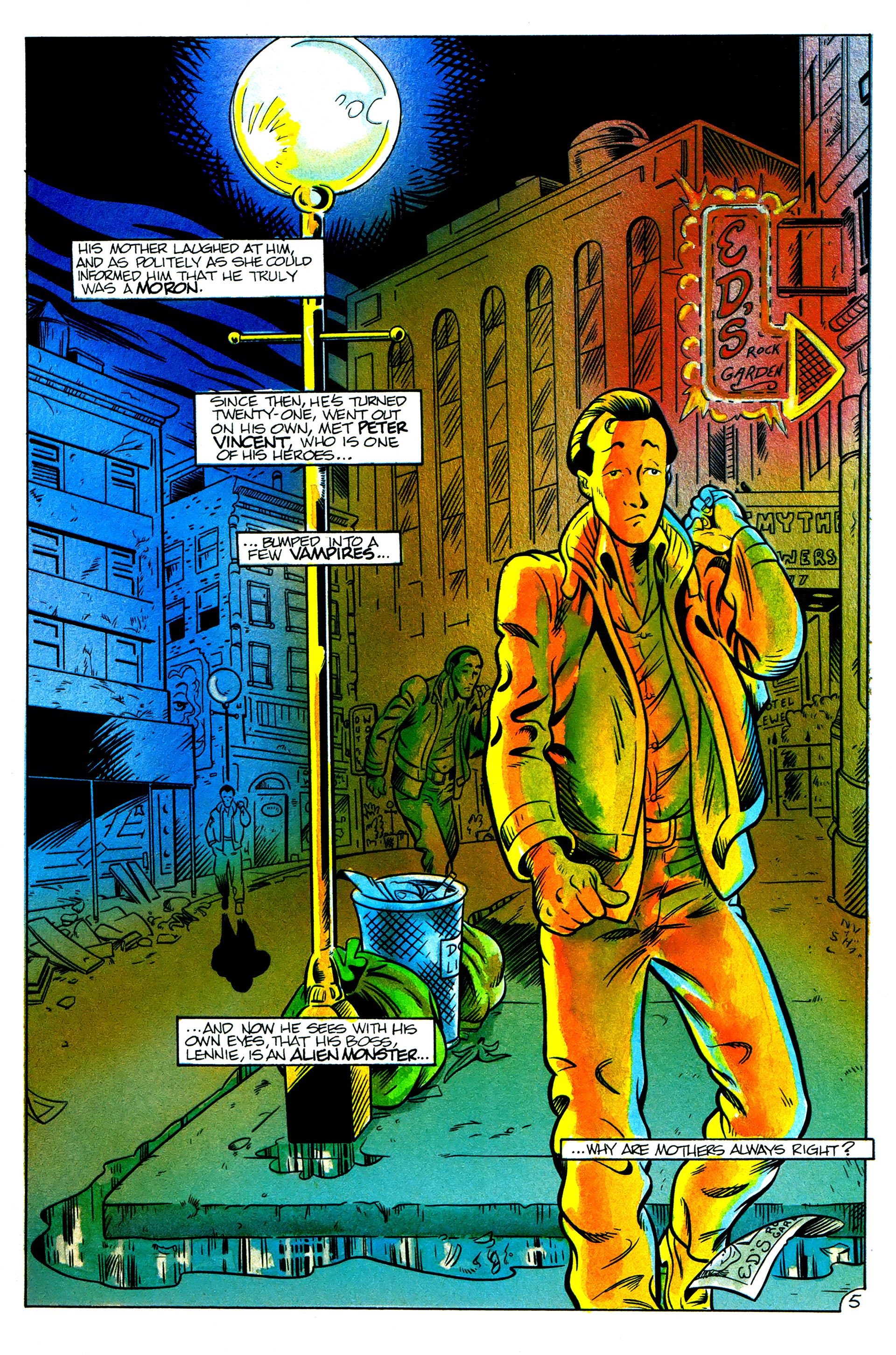Read online Fright Night (1988) comic -  Issue #11 - 7