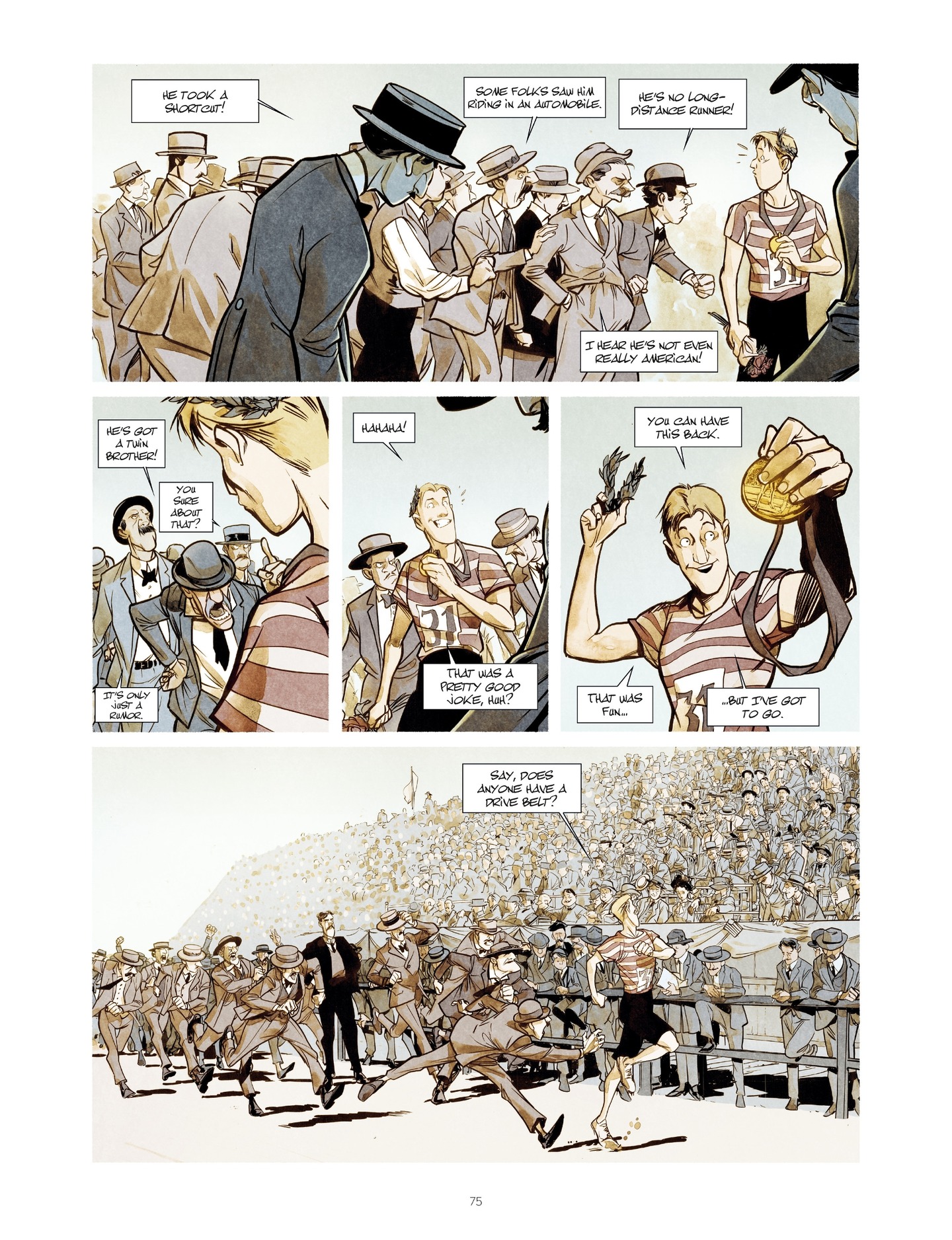 Read online The Race of the Century comic -  Issue # TPB - 73
