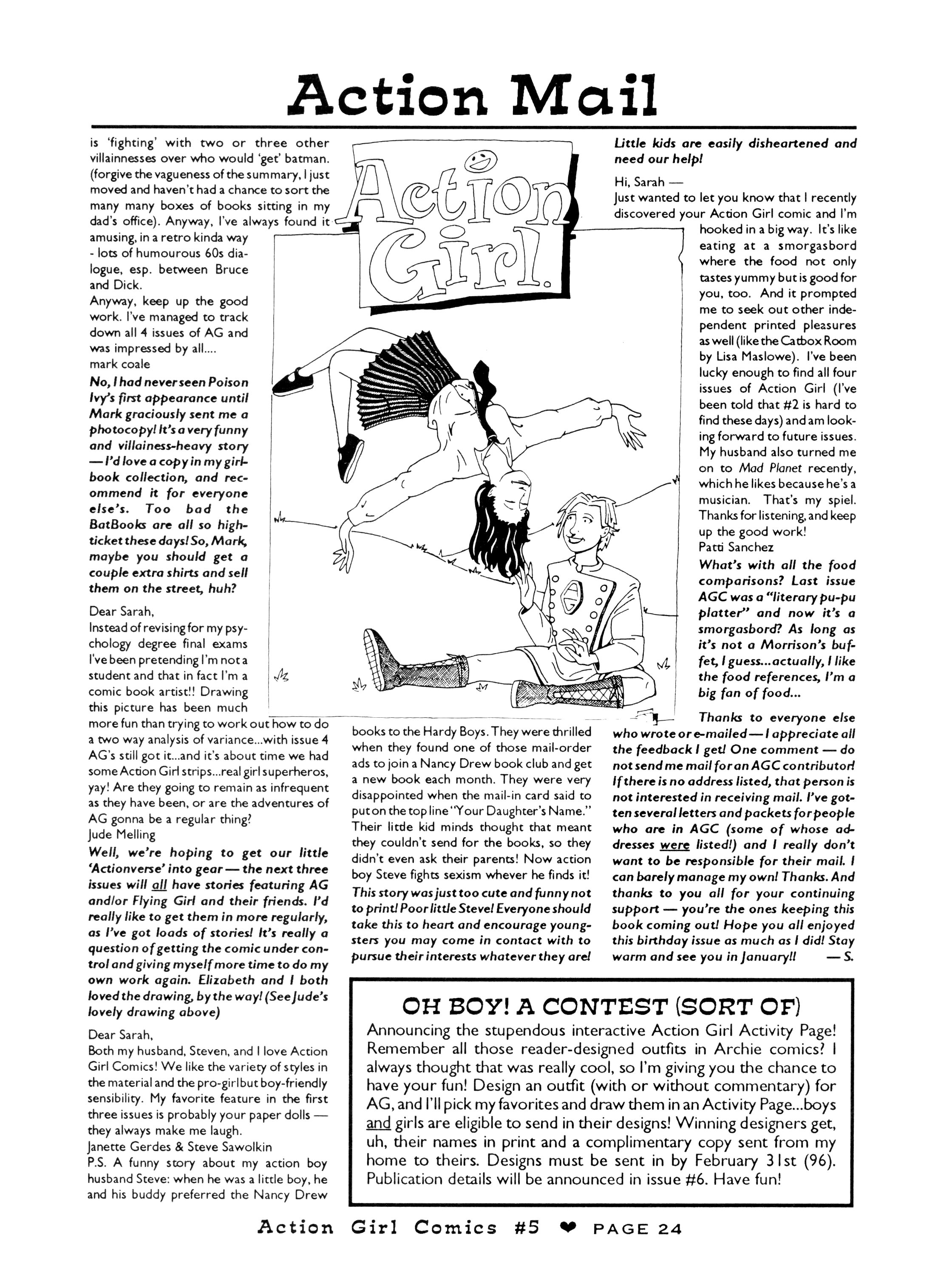 Read online Action Girl Comics comic -  Issue #5 - 26