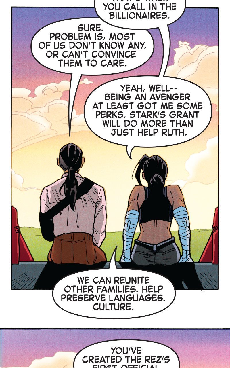 Read online Marvel's Voices Infinity Comic comic -  Issue #69 - 27