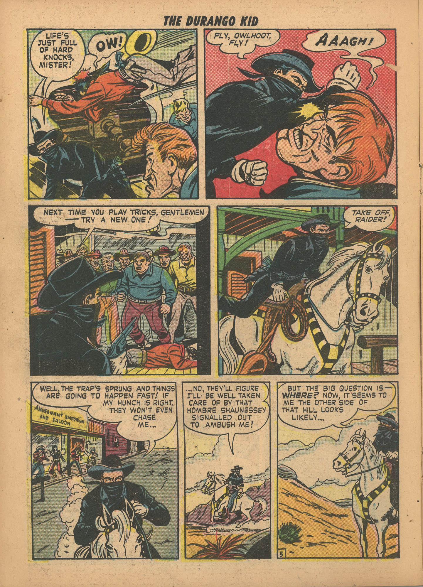 Read online Charles Starrett as The Durango Kid comic -  Issue #2 - 16
