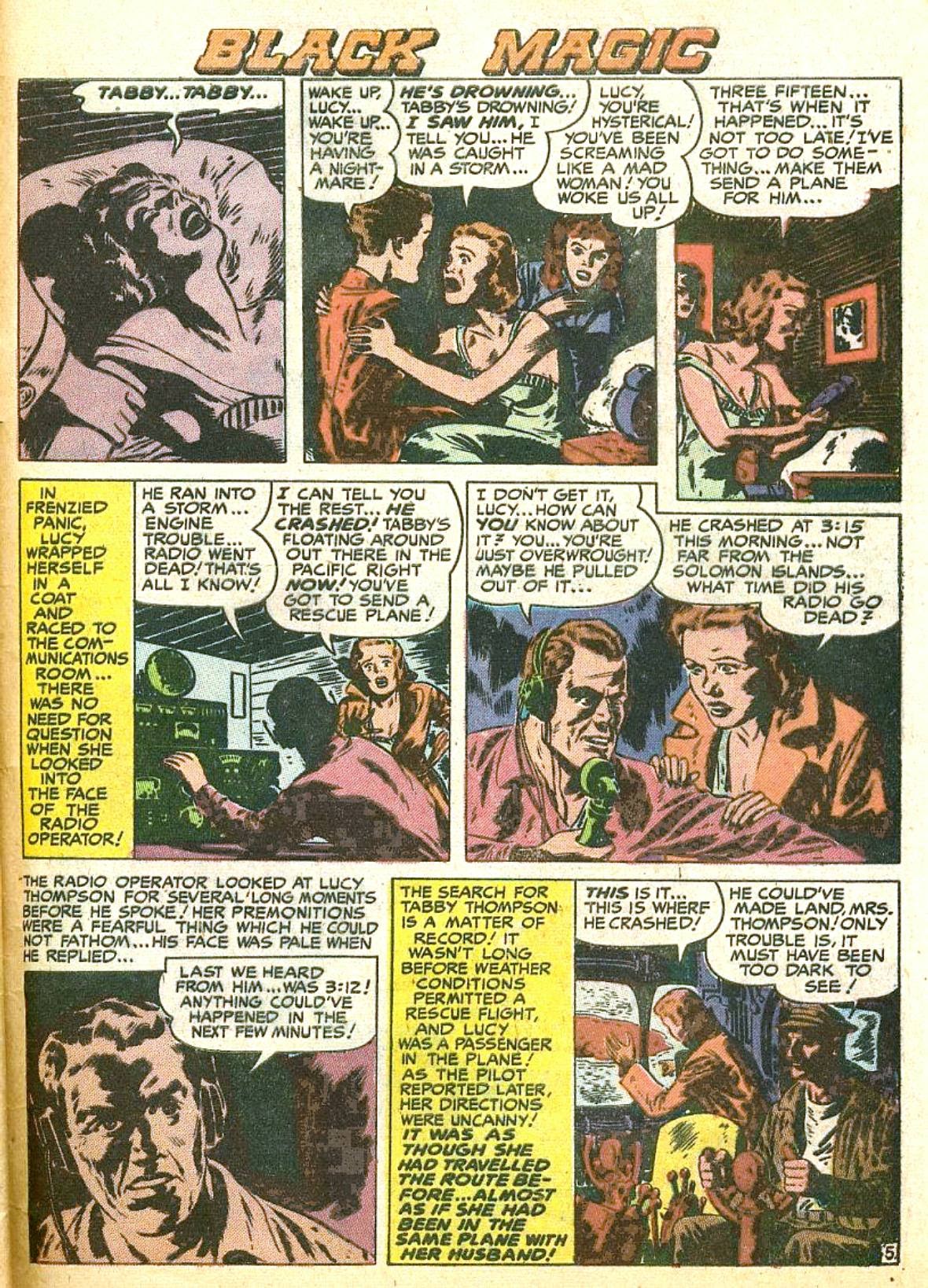 Read online Black Magic (1950) comic -  Issue #3 - 39
