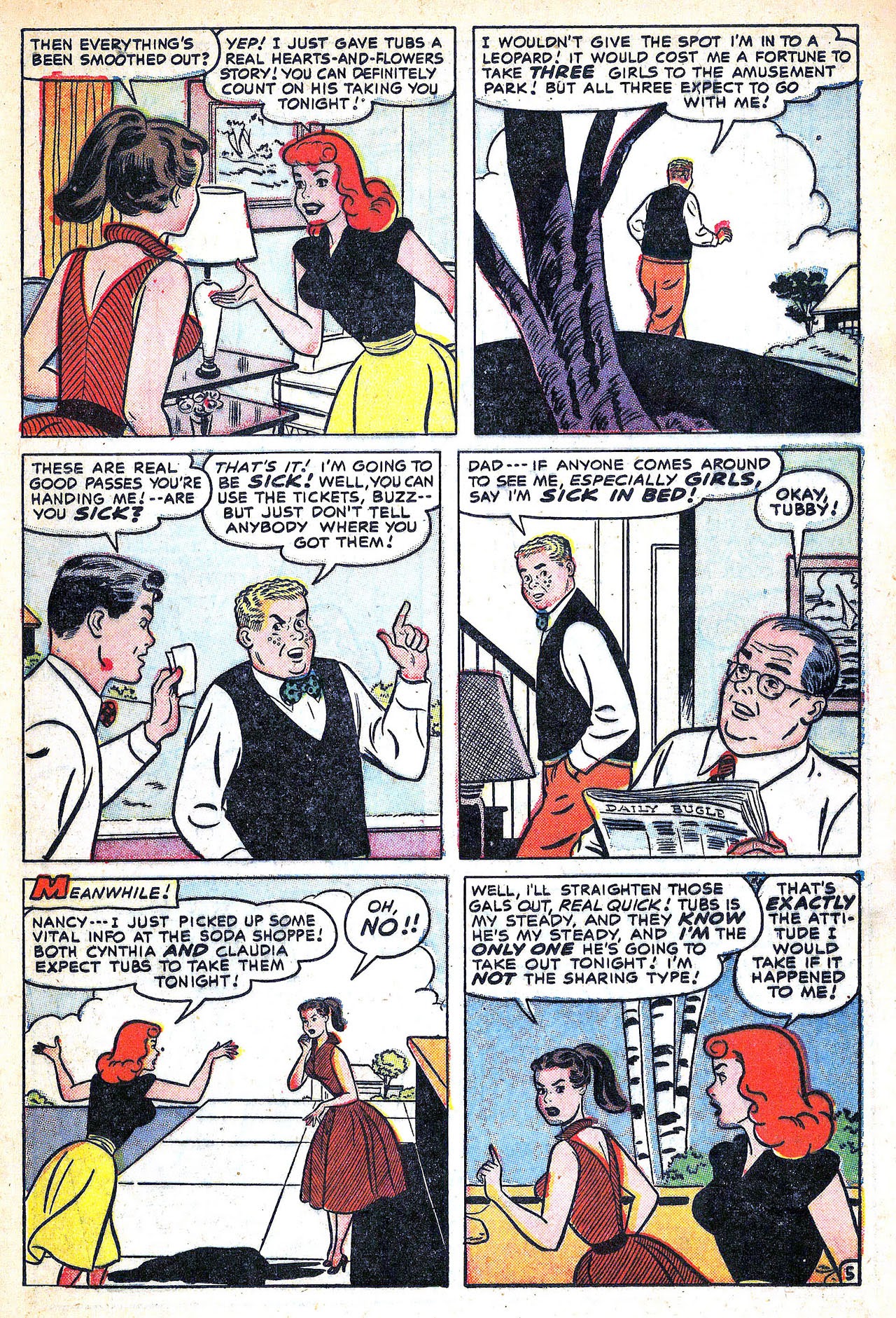 Read online Patsy and her Pals comic -  Issue #10 - 25