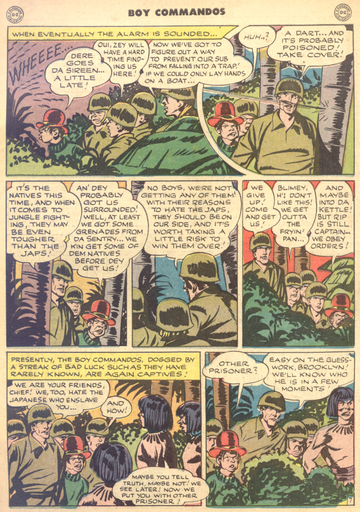 Read online Boy Commandos comic -  Issue #9 - 9