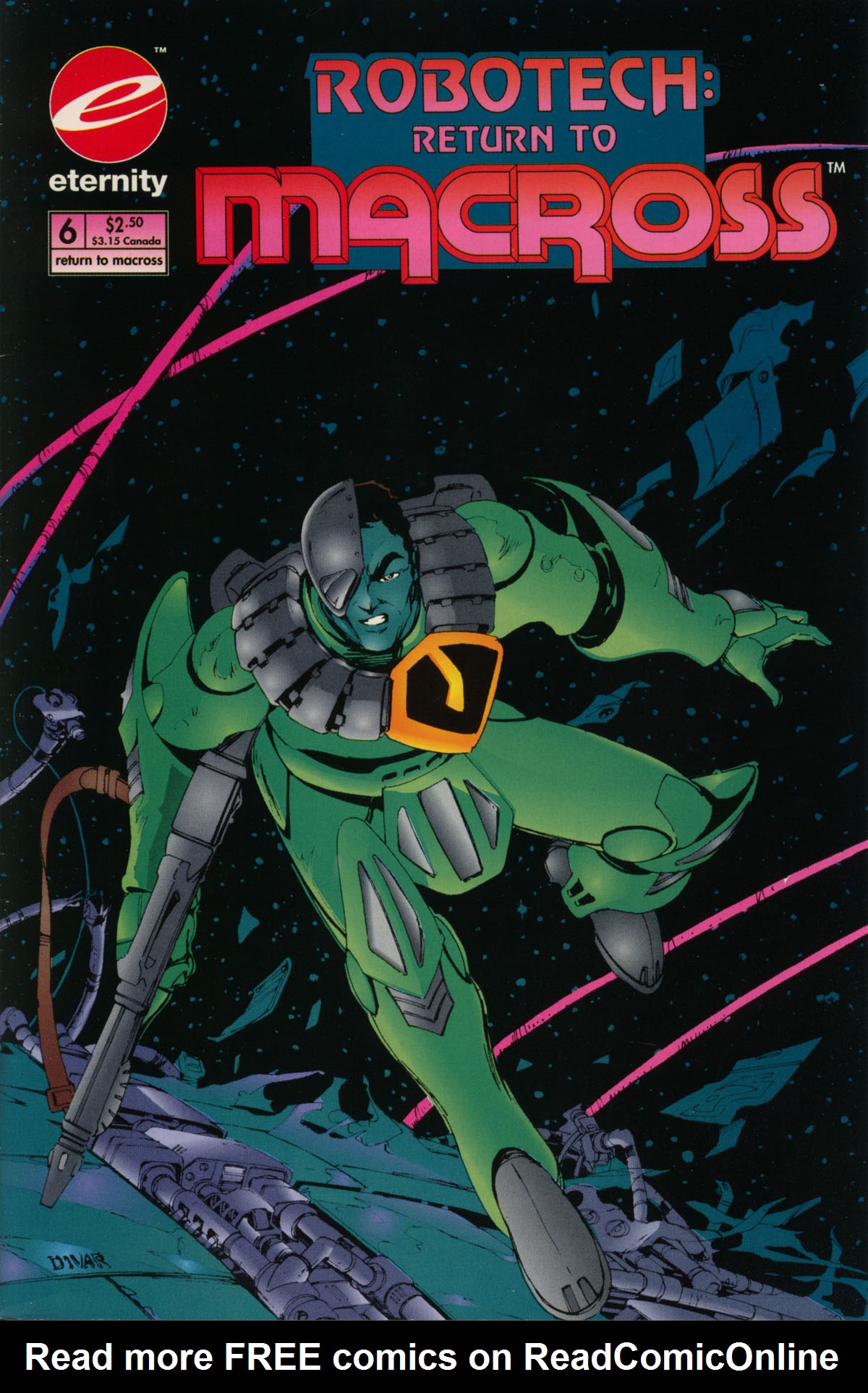 Read online Robotech: Return to Macross comic -  Issue #6 - 1