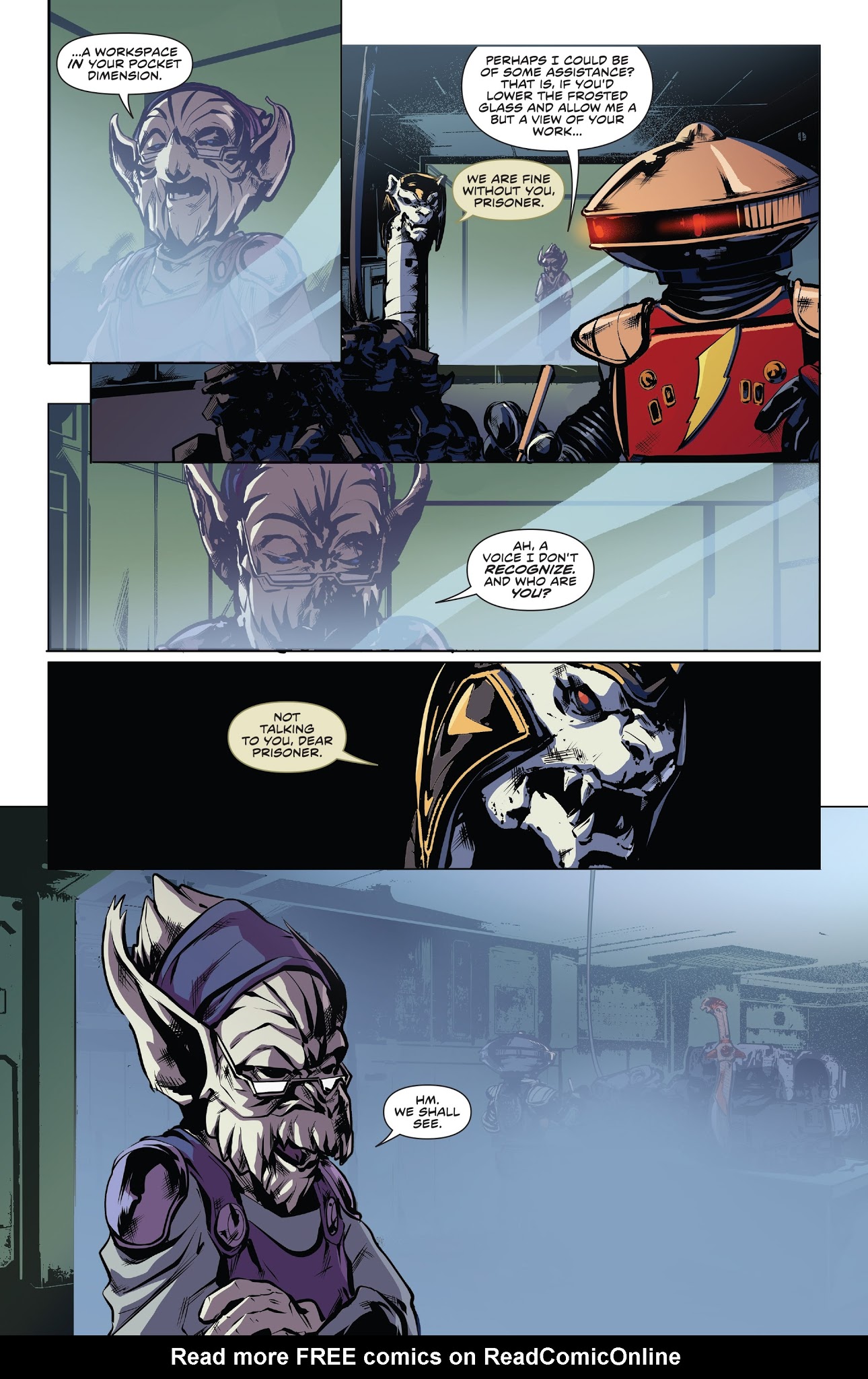 Read online Mighty Morphin Power Rangers comic -  Issue #18 - 19