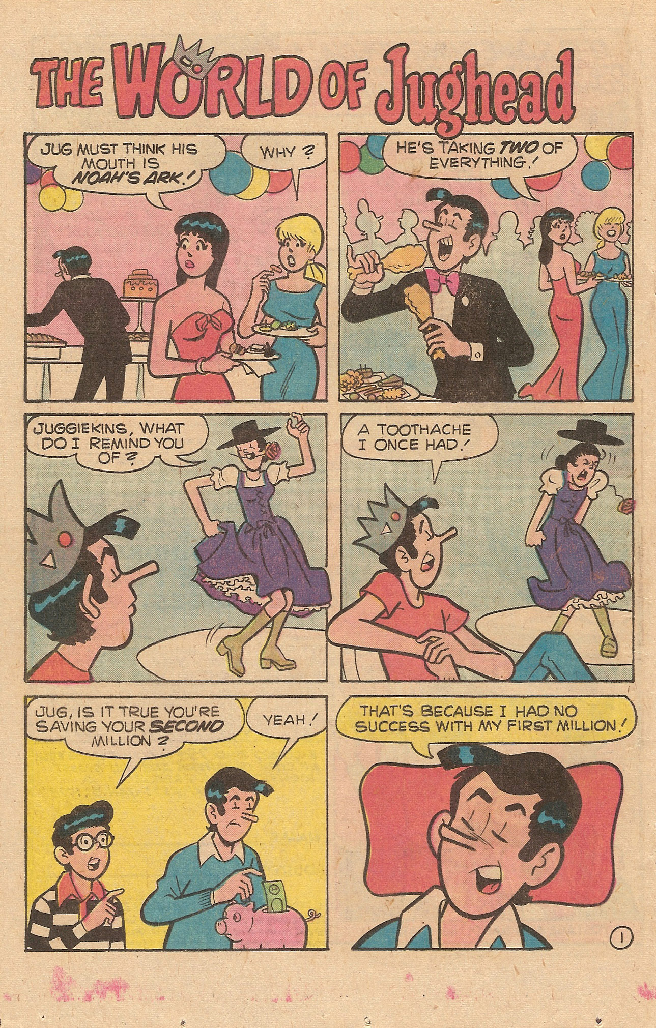 Read online Jughead's Jokes comic -  Issue #56 - 20