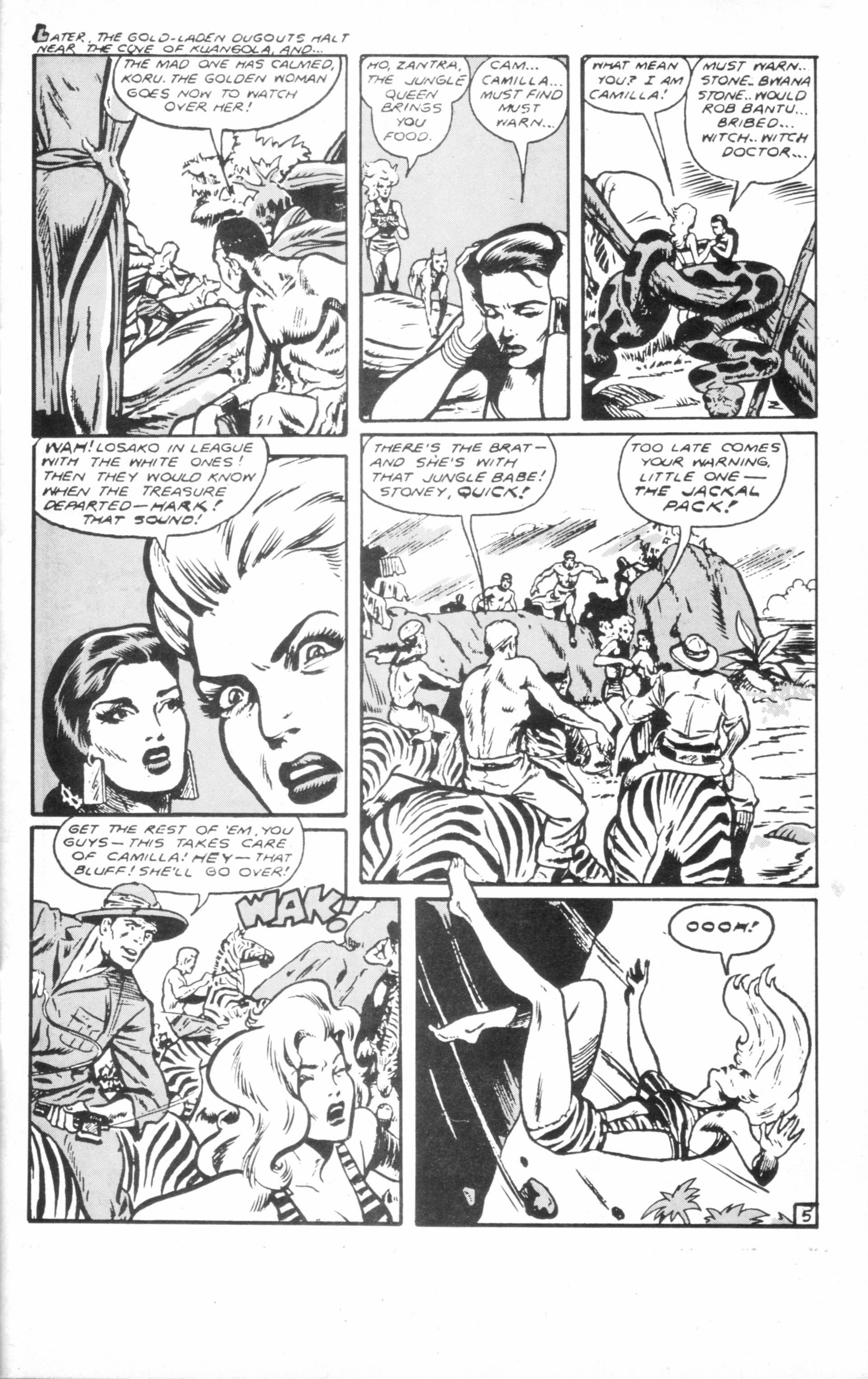 Read online Jungle Girls (1988) comic -  Issue #14 - 31