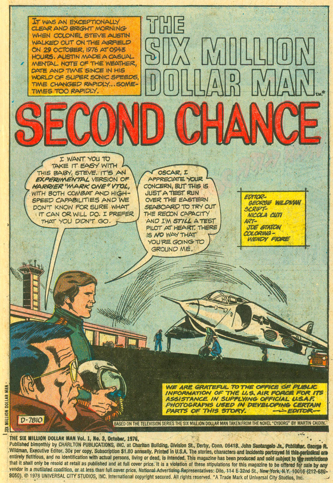 Read online The Six Million Dollar Man [comic] comic -  Issue #3 - 3