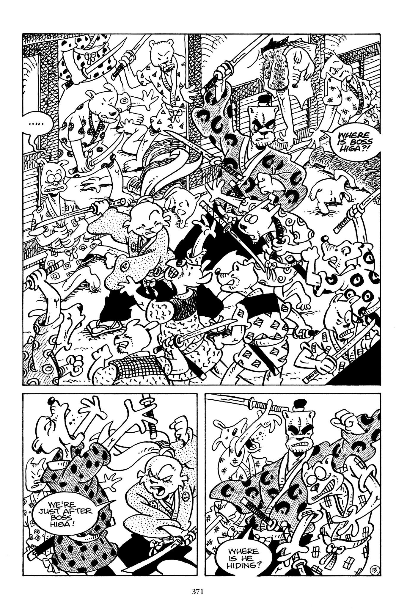 Read online The Usagi Yojimbo Saga comic -  Issue # TPB 7 - 366