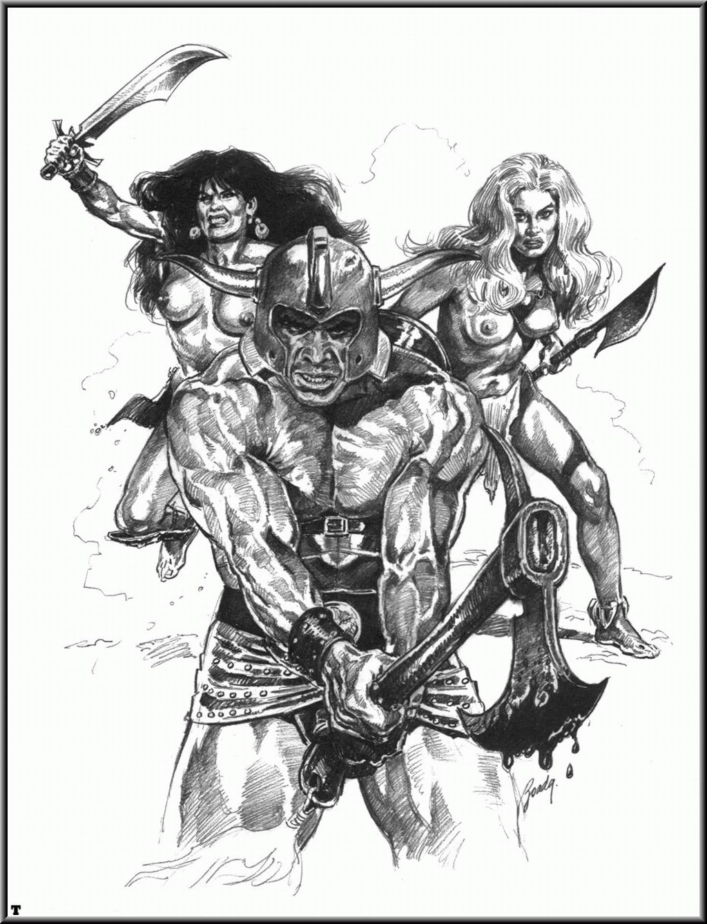 Read online Warrior Queens comic -  Issue #1 - 7