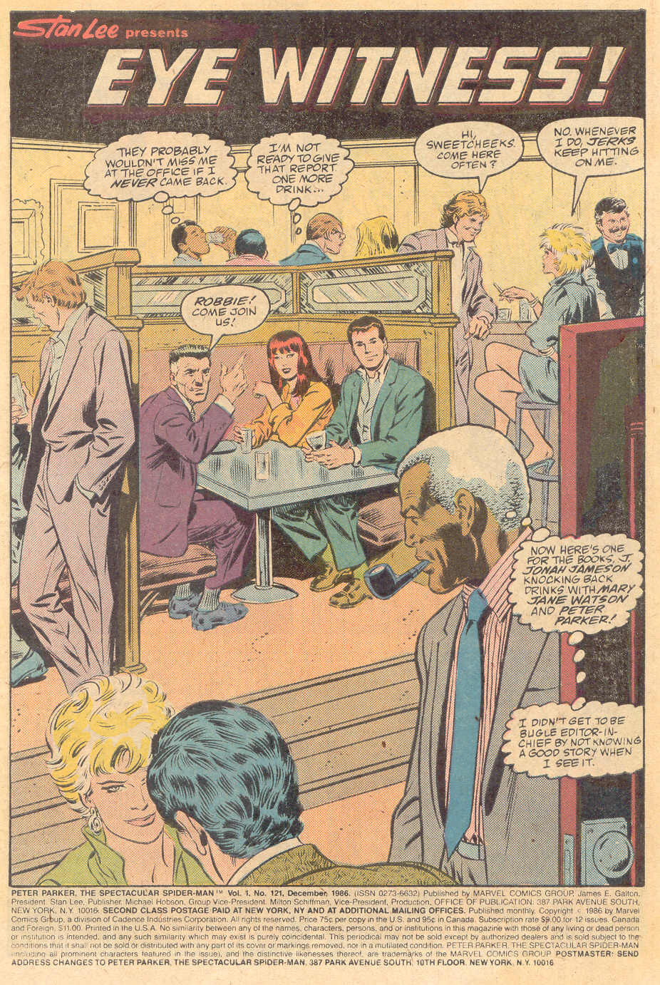 Read online The Spectacular Spider-Man (1976) comic -  Issue #121 - 2