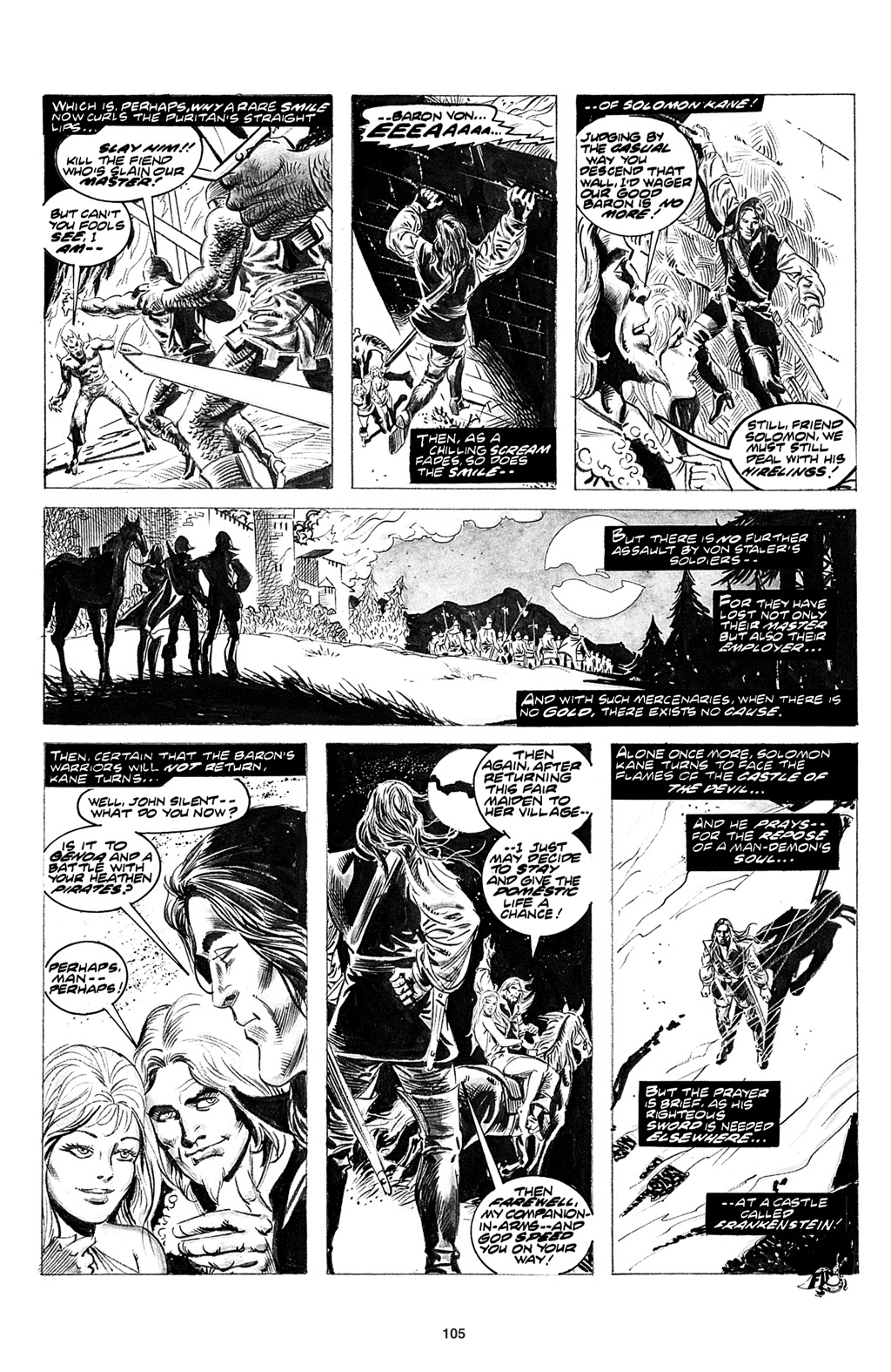 Read online The Saga of Solomon Kane comic -  Issue # TPB - 105