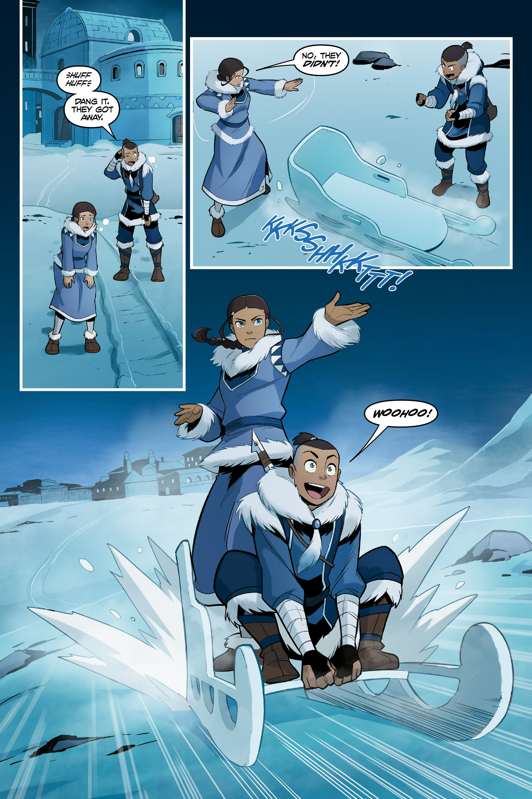 Read online Nickelodeon Avatar: The Last Airbender - North and South comic -  Issue #1 - 42
