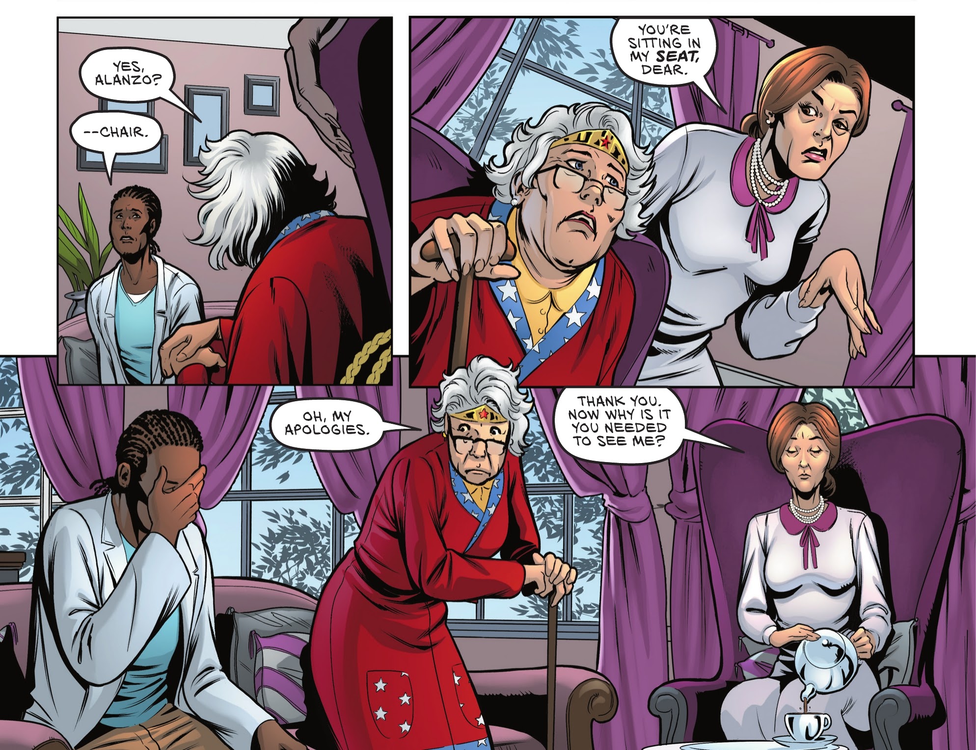 Read online Sensational Wonder Woman comic -  Issue #10 - 12
