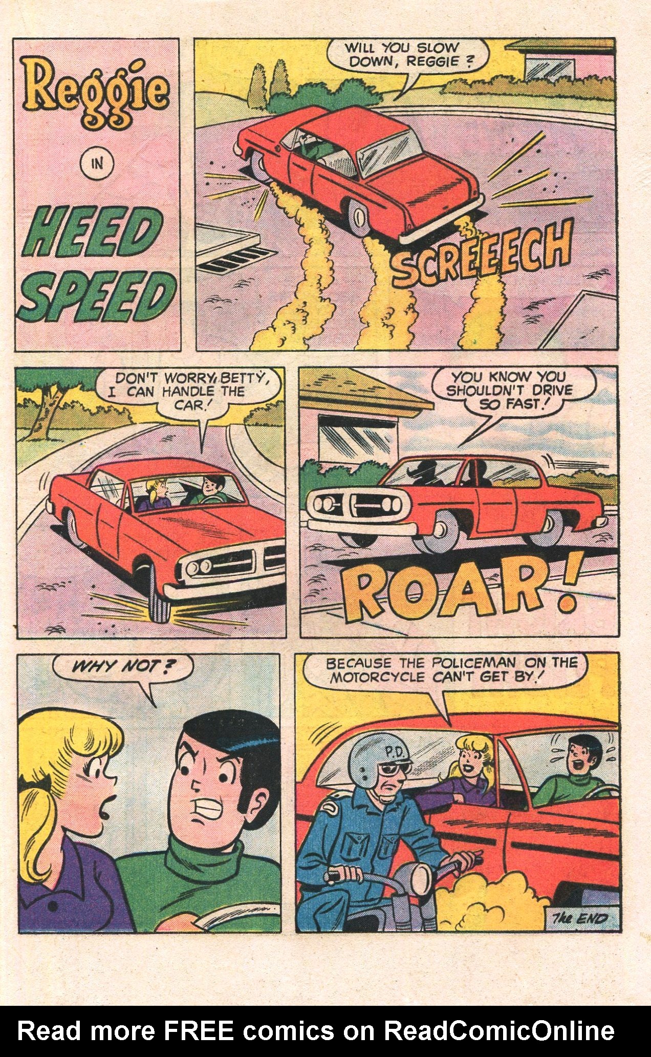Read online Reggie's Wise Guy Jokes comic -  Issue #37 - 21