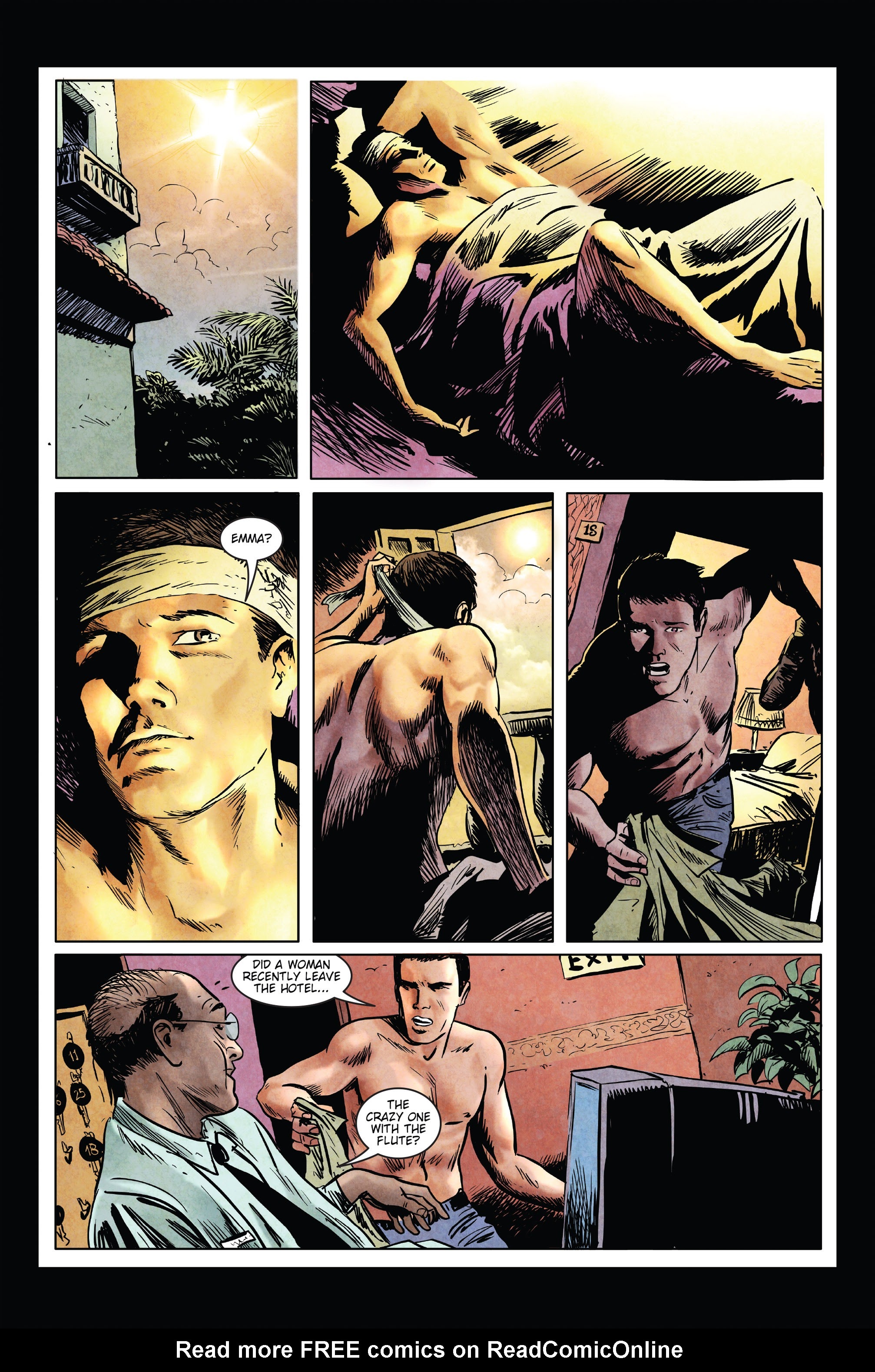 Read online Left On Mission comic -  Issue #5 - 9