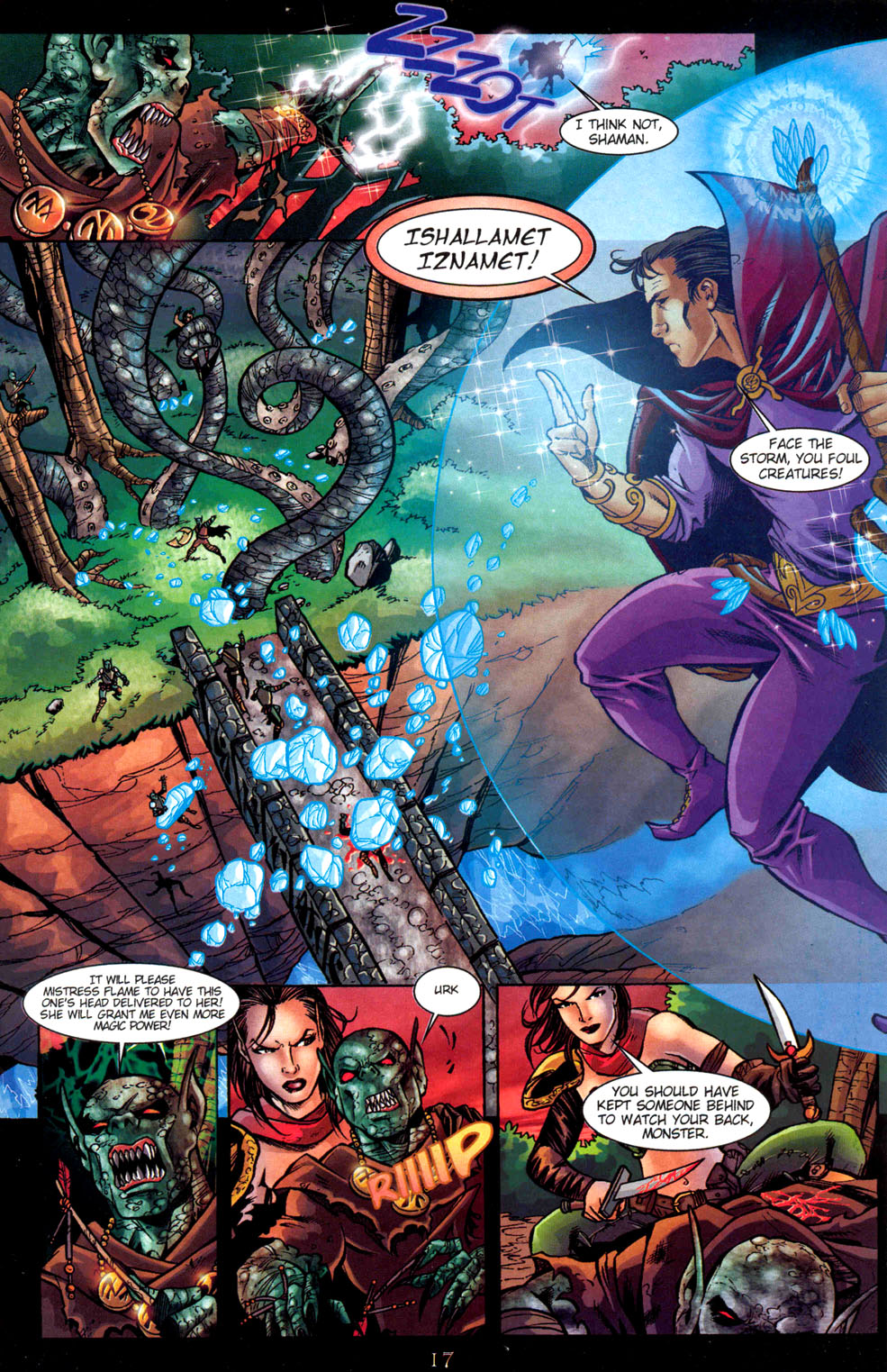 Read online Dungeons & Dragons: Tempests Gate comic -  Issue #3 - 17
