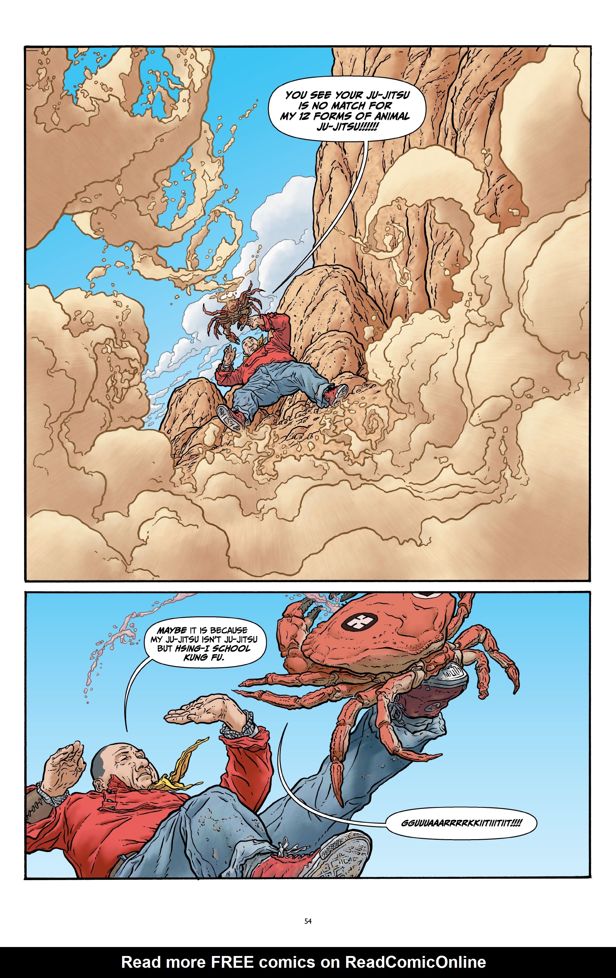 Read online Shaolin Cowboy comic -  Issue # _Start Trek (Part 1) - 42