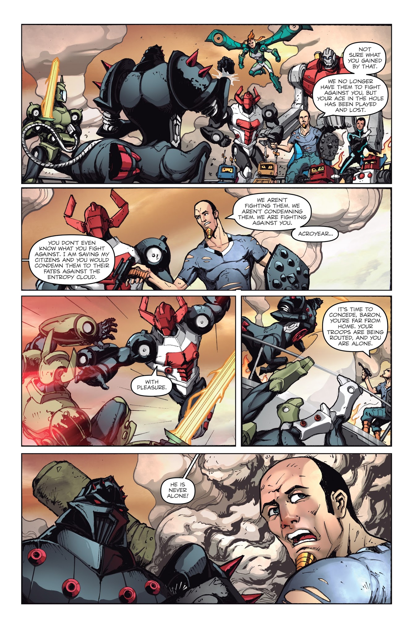 Read online Micronauts: Wrath of Karza comic -  Issue #4 - 23