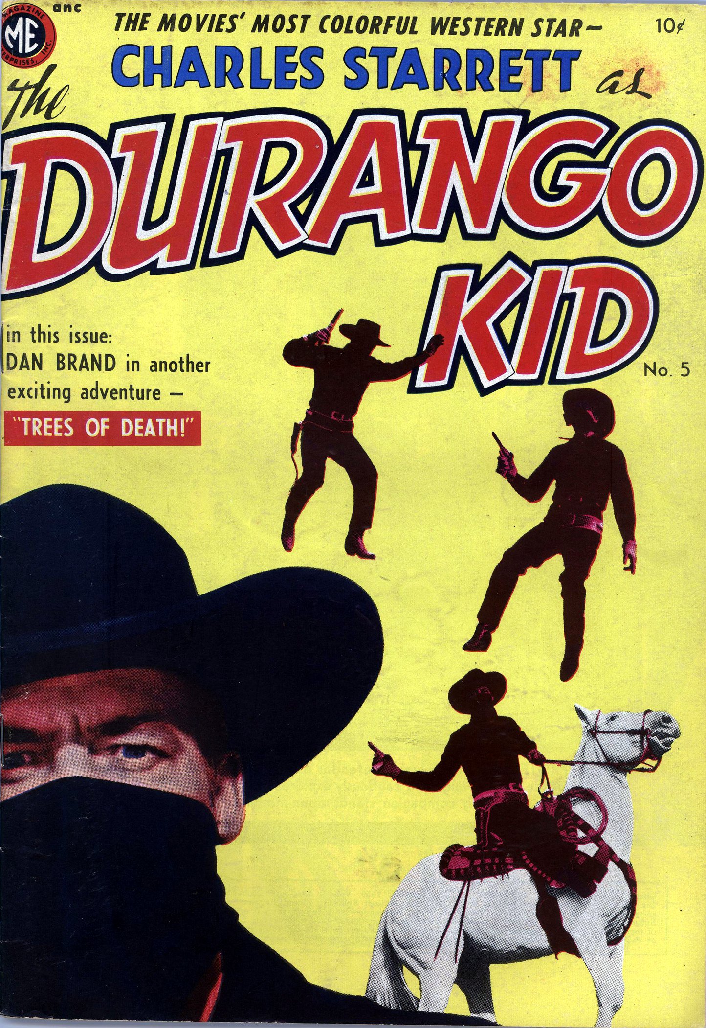 Read online Charles Starrett as The Durango Kid comic -  Issue #5 - 1