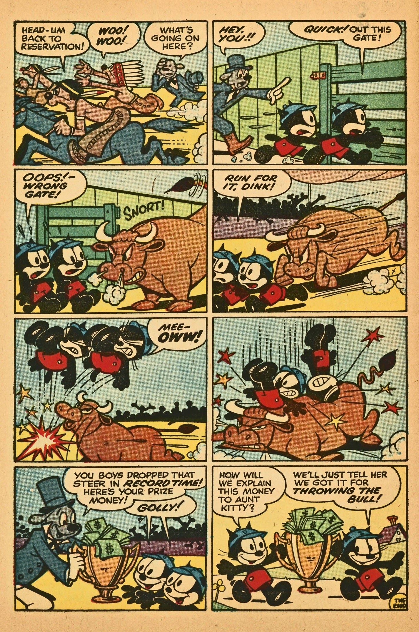 Read online Felix the Cat (1955) comic -  Issue #108 - 32